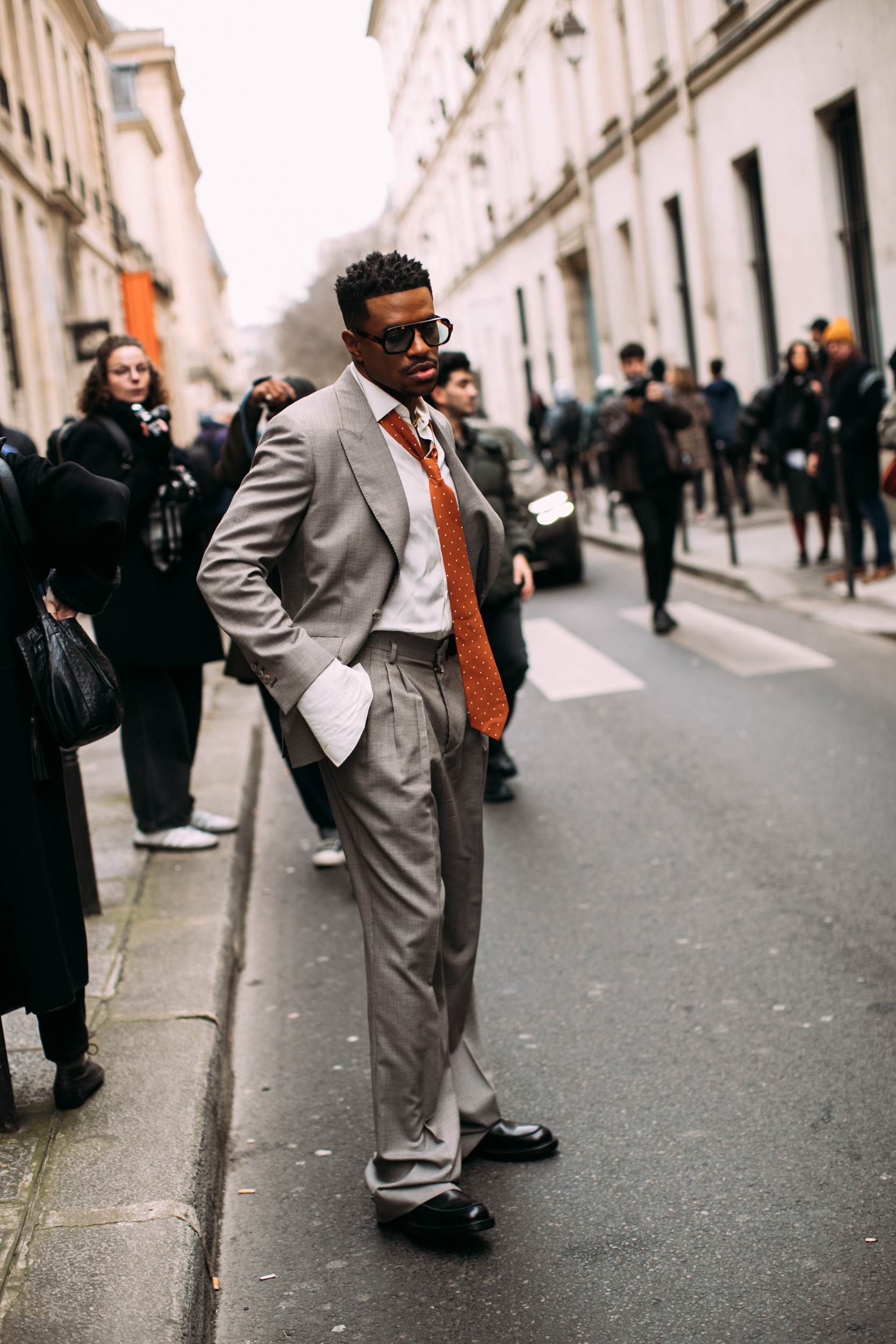 Paris Men's Street Style Fall 2025 Shows