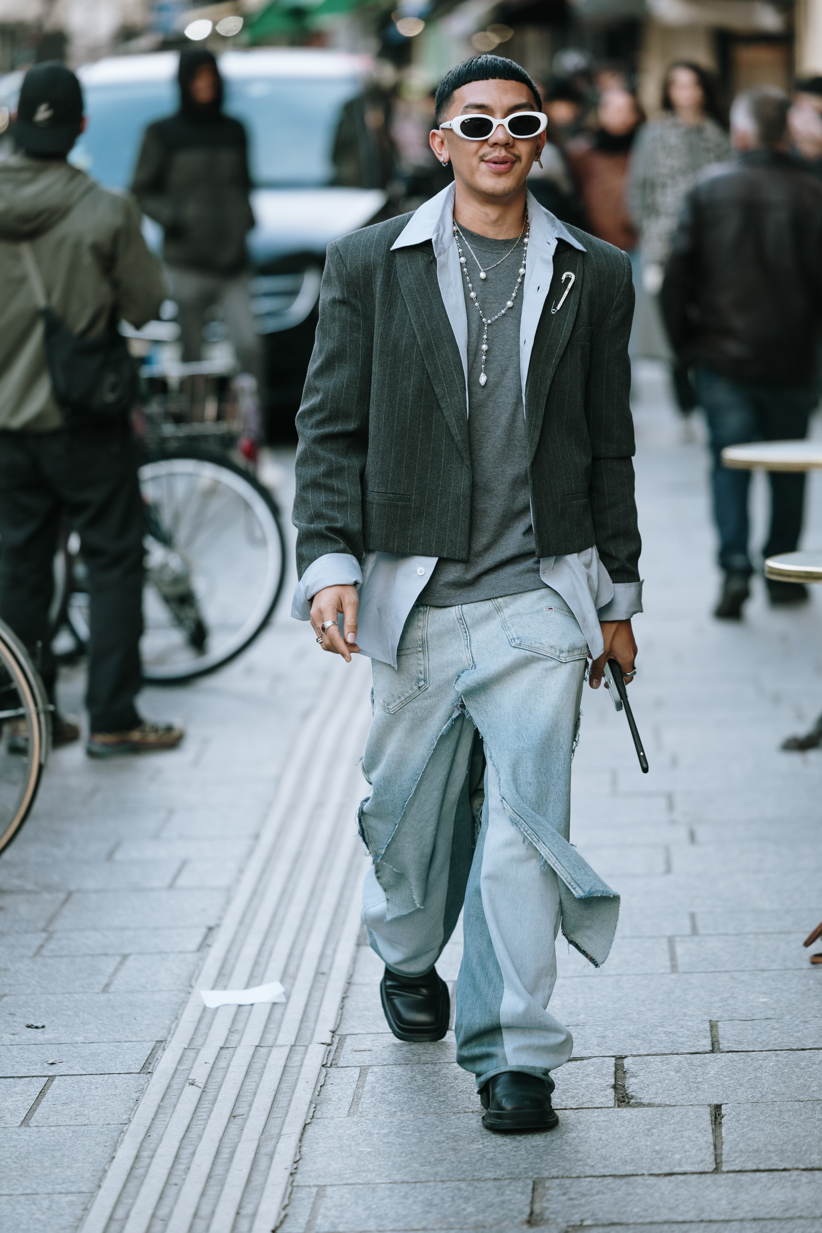 Paris Men's Street Style Fall 2025 Shows