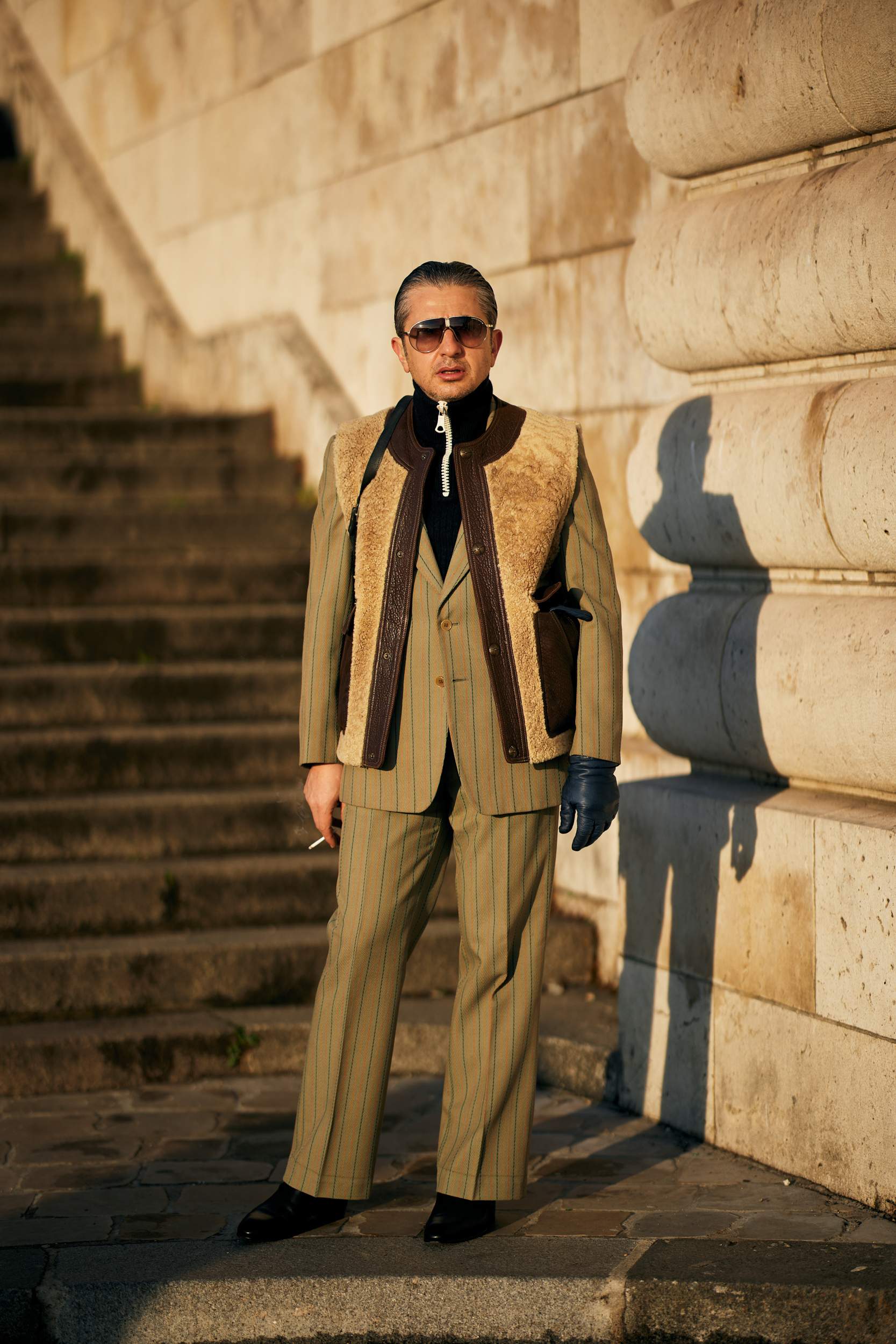 Paris Men's Street Style Fall 2025 Shows