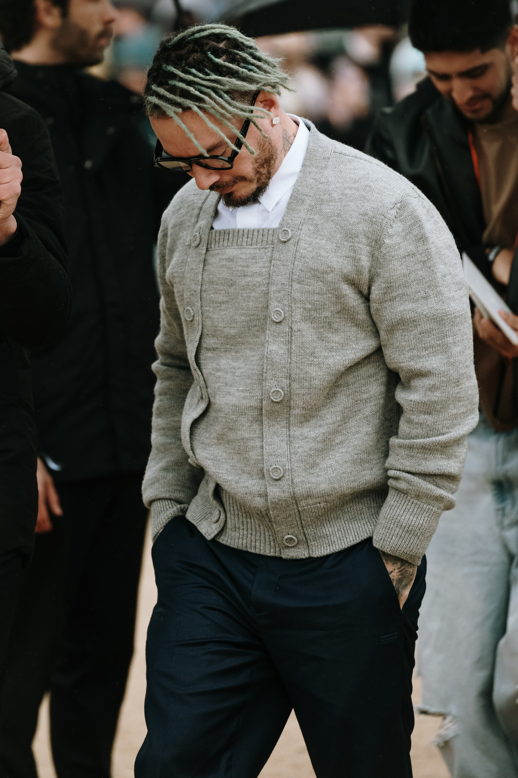 Paris Men's Street Style Fall 2025 Shows