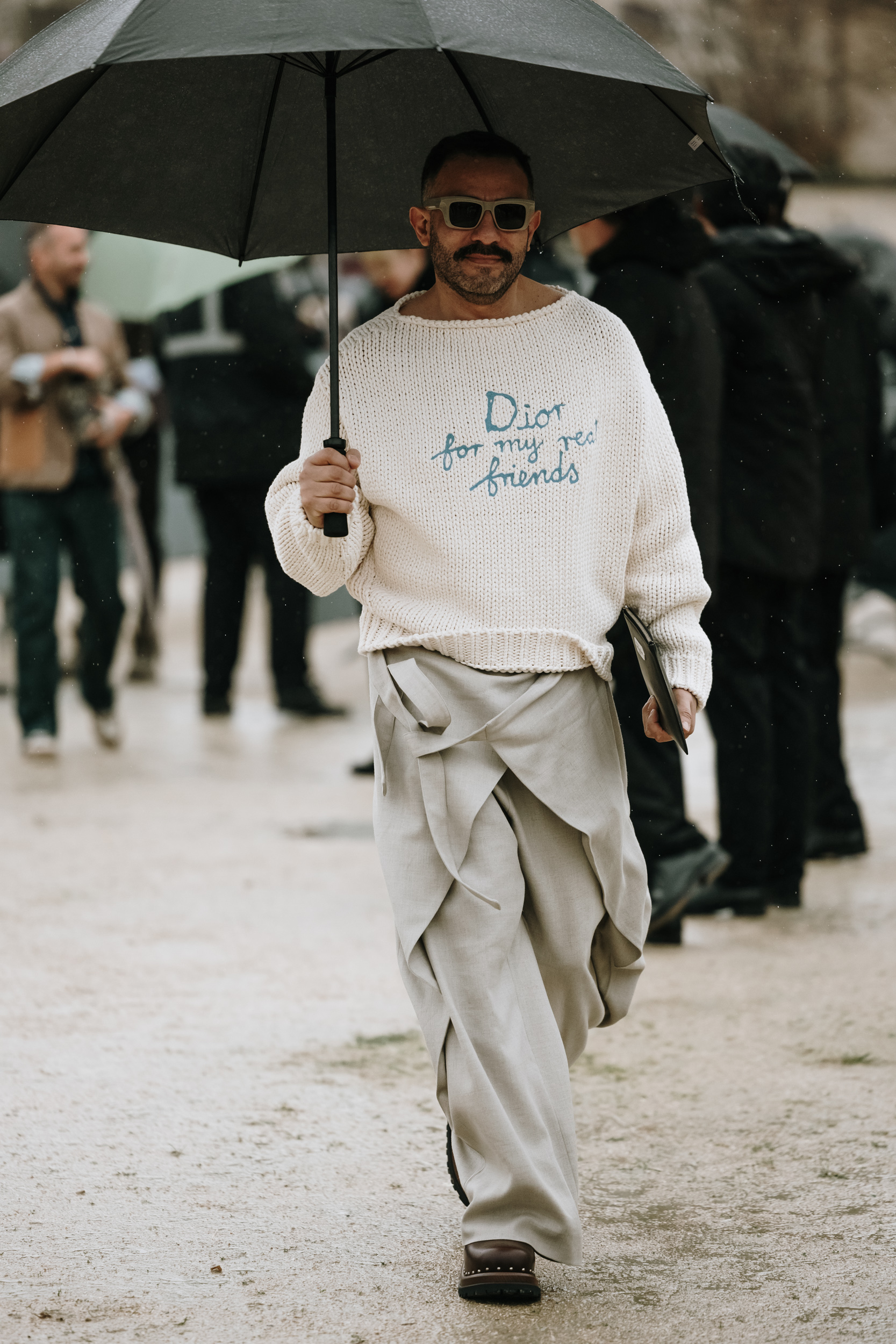 Paris Men's Street Style Fall 2025 Shows