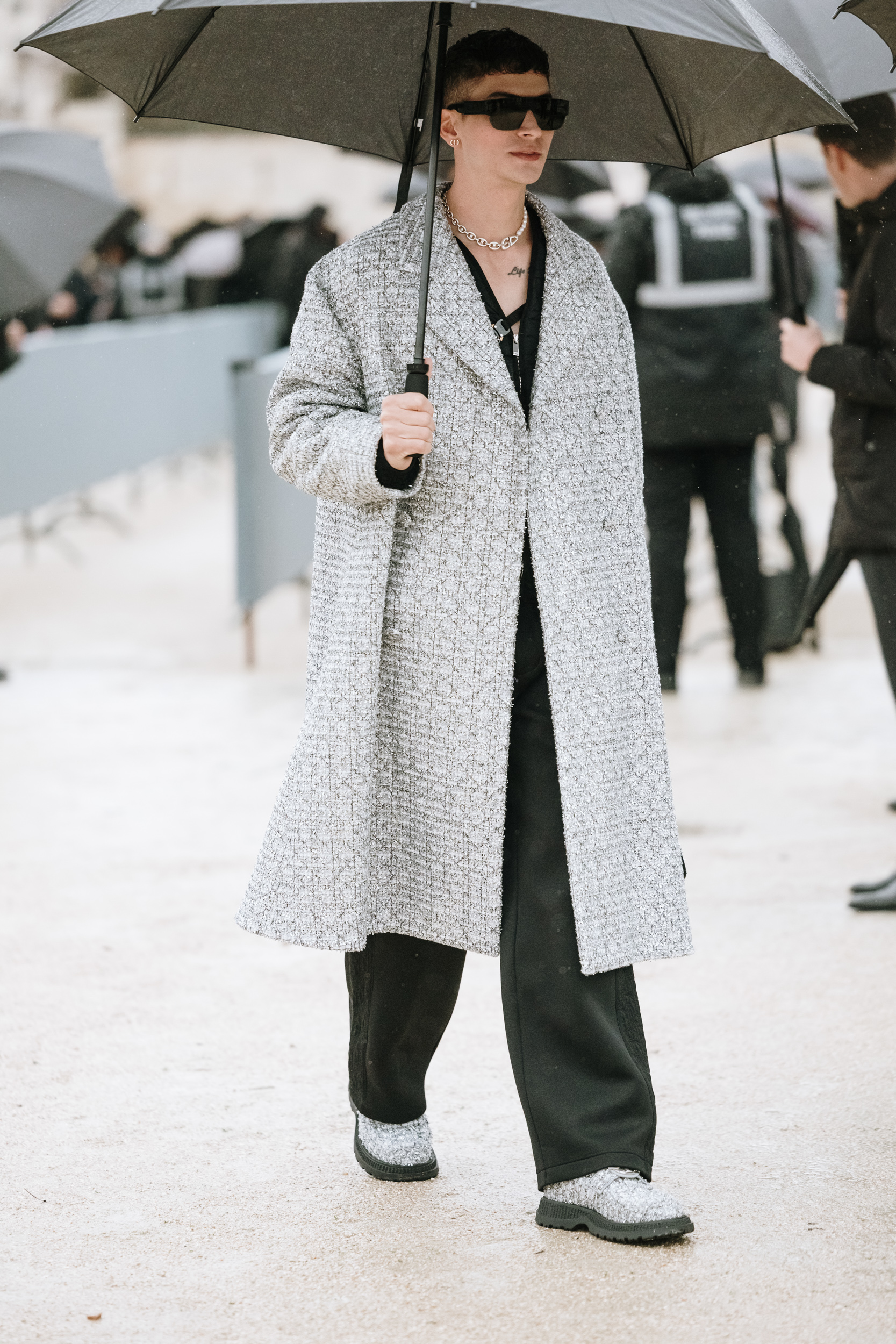 Paris Men's Street Style Fall 2025 Shows