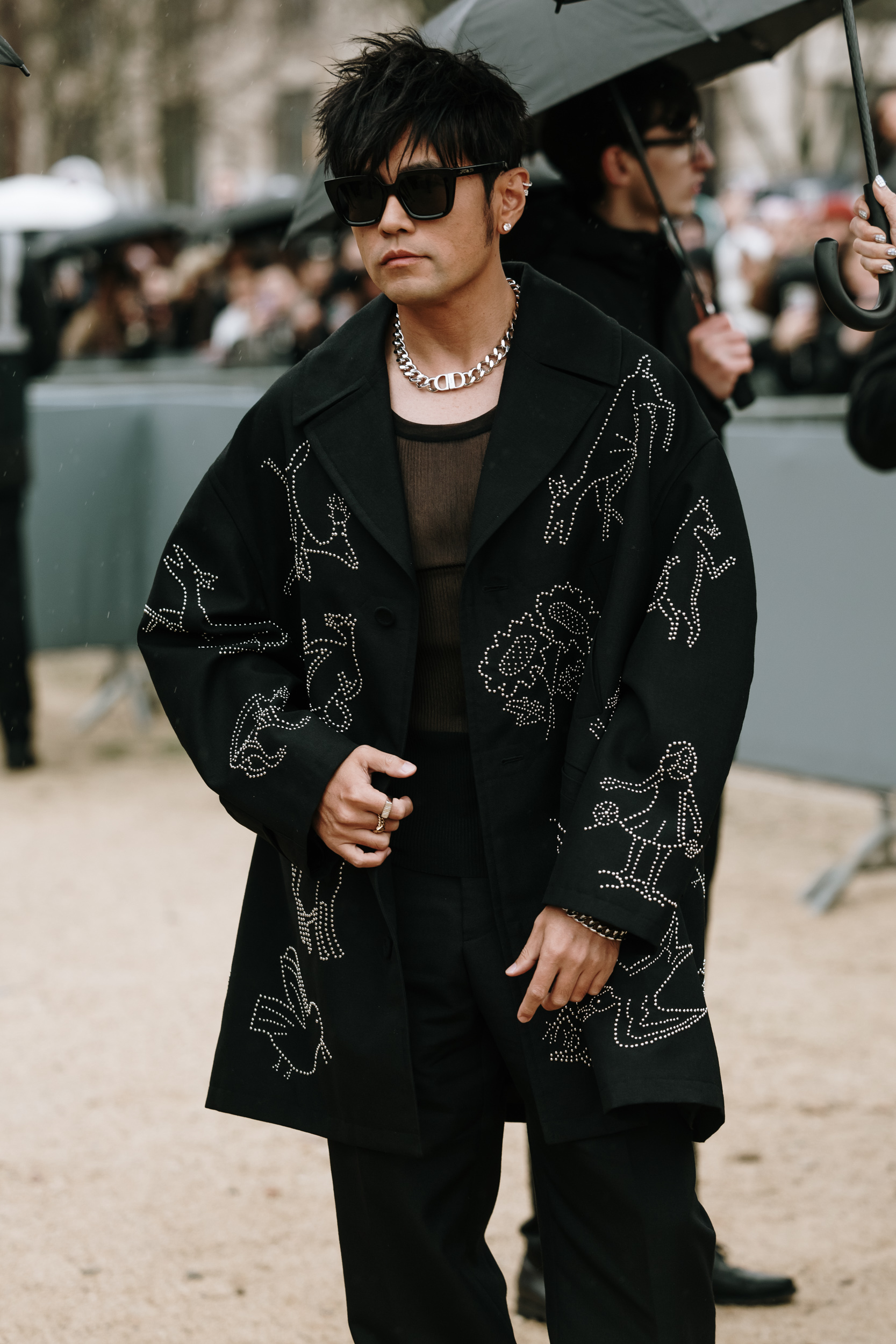 Paris Men's Street Style Fall 2025 Shows