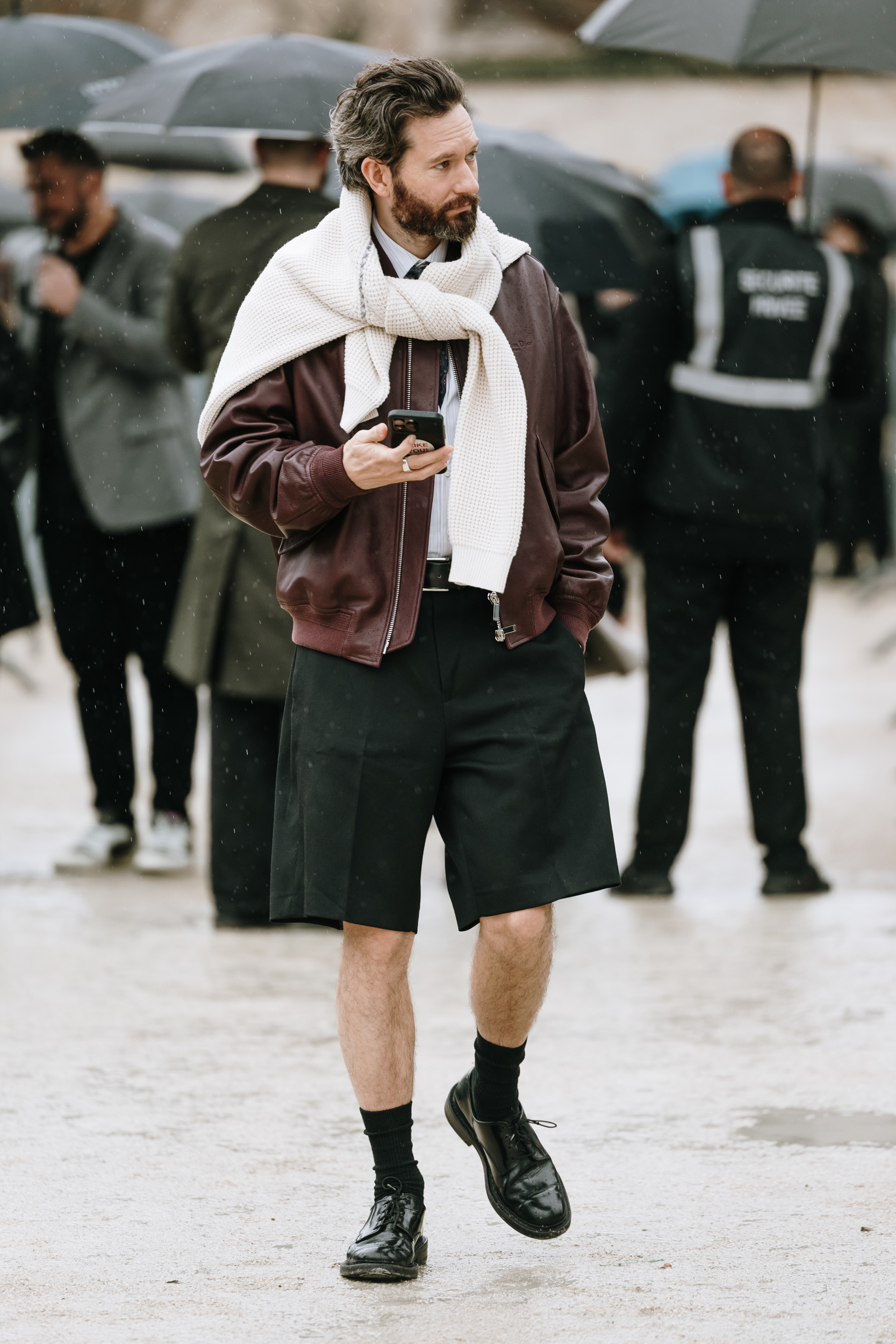 Paris Men's Street Style Fall 2025 Shows