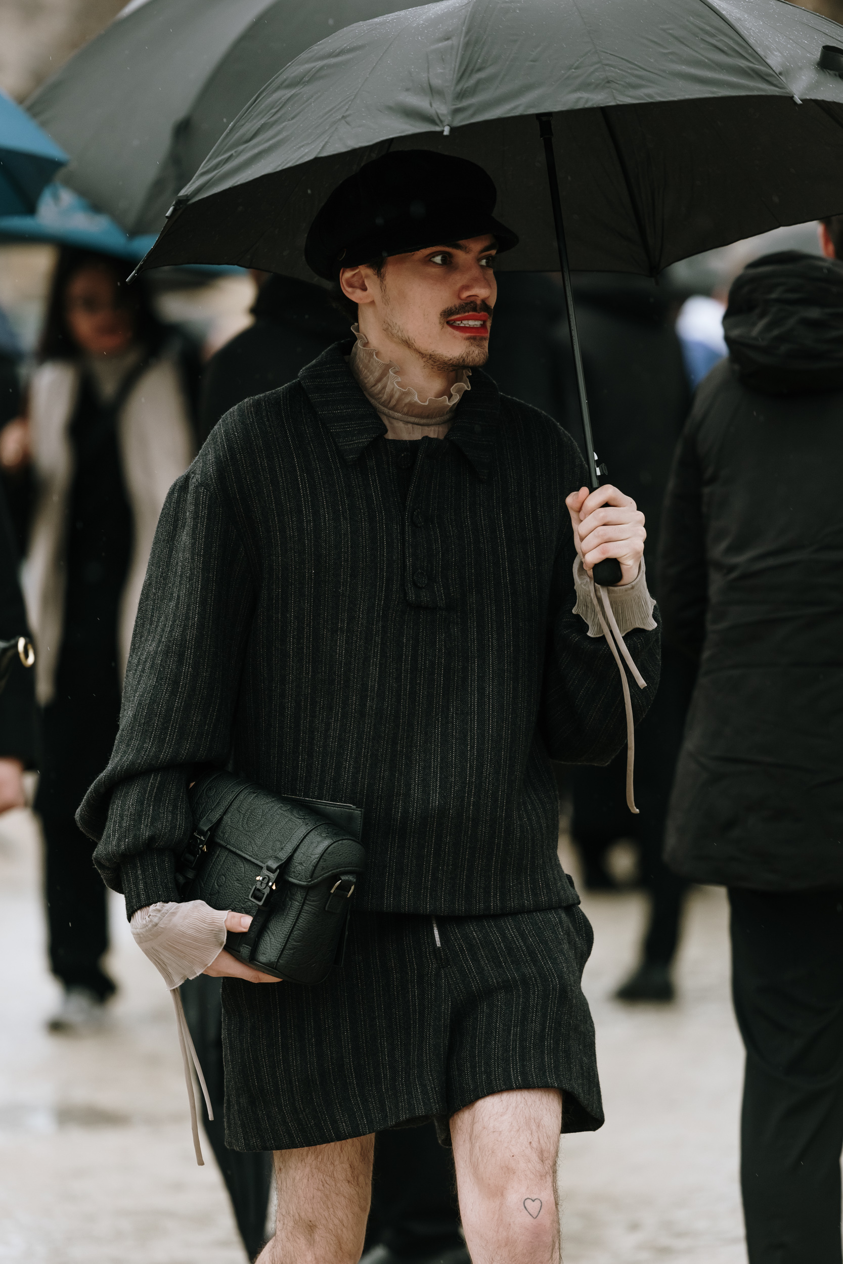 Paris Men's Street Style Fall 2025 Shows