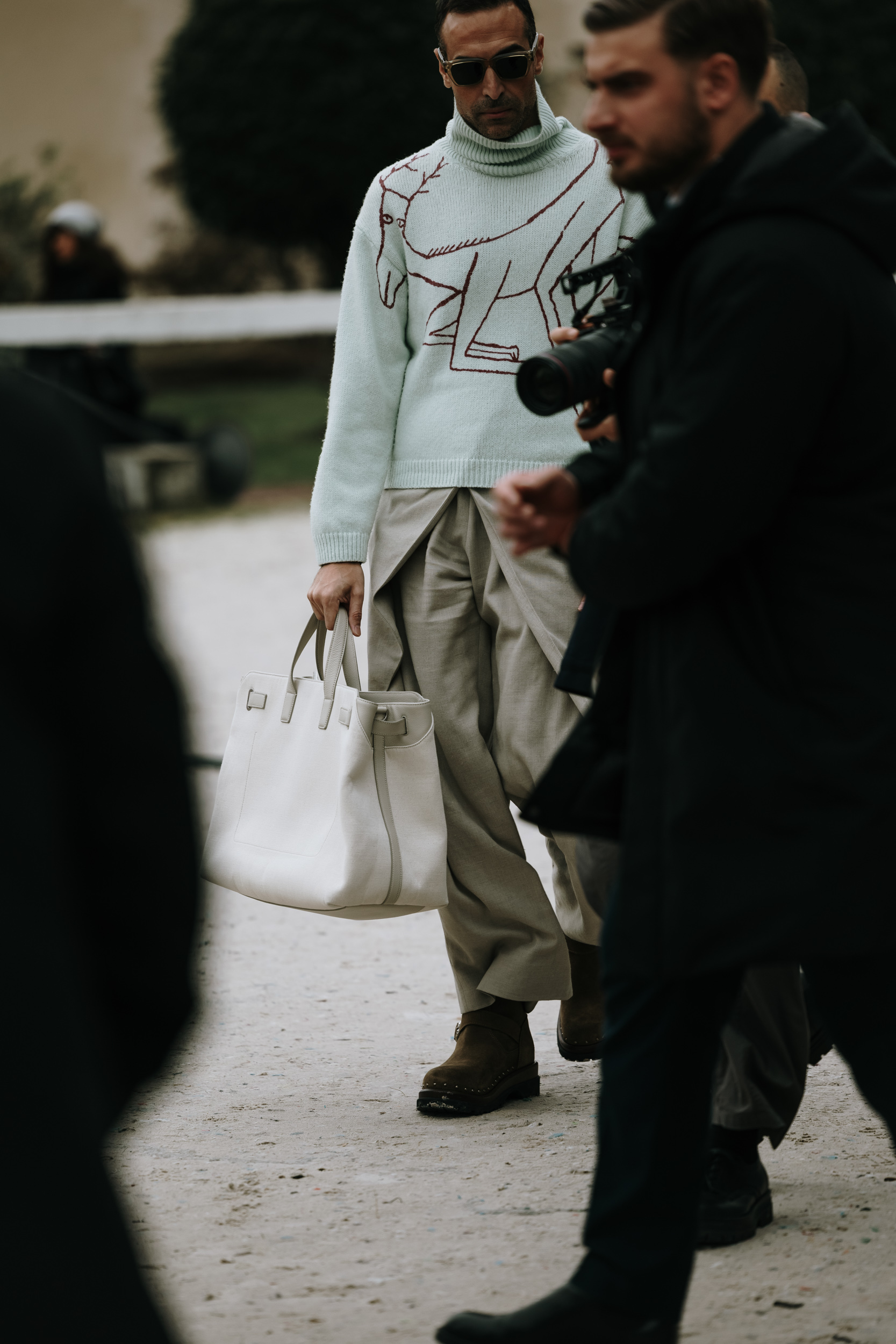 Paris Men's Street Style Fall 2025 Shows