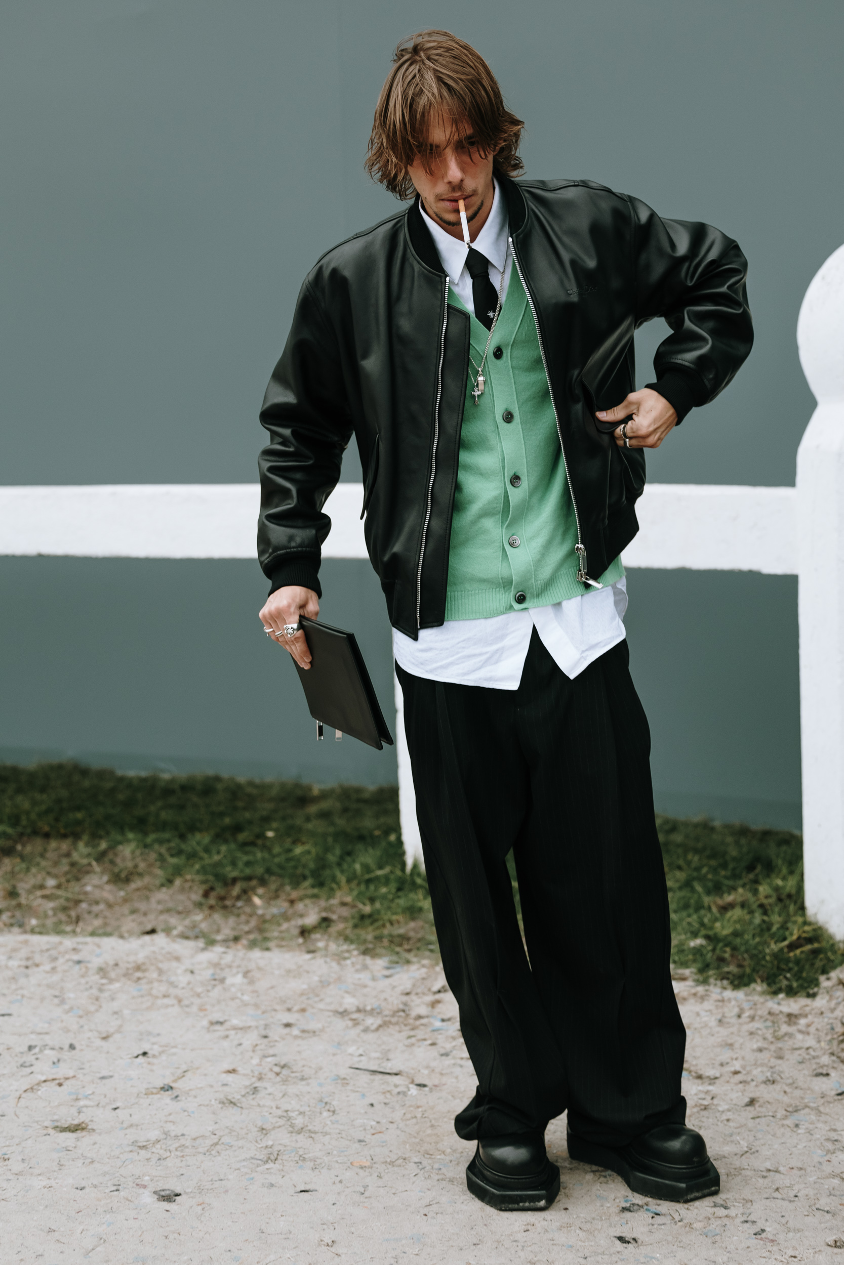 Paris Men's Street Style Fall 2025 Shows