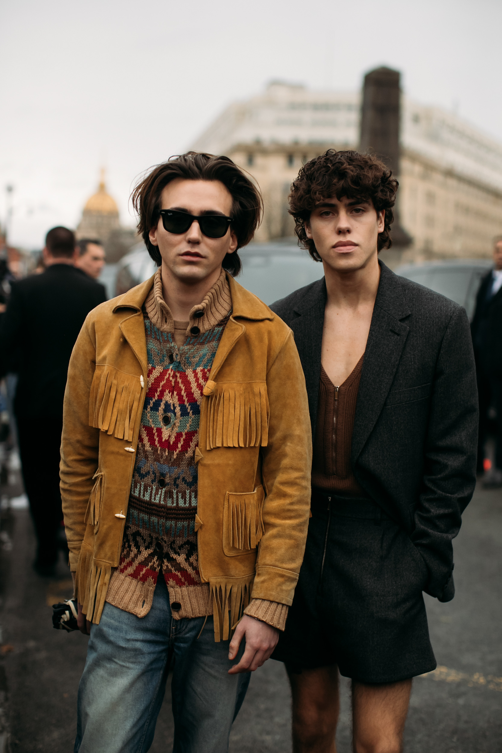 Paris Men's Street Style Fall 2025 Shows