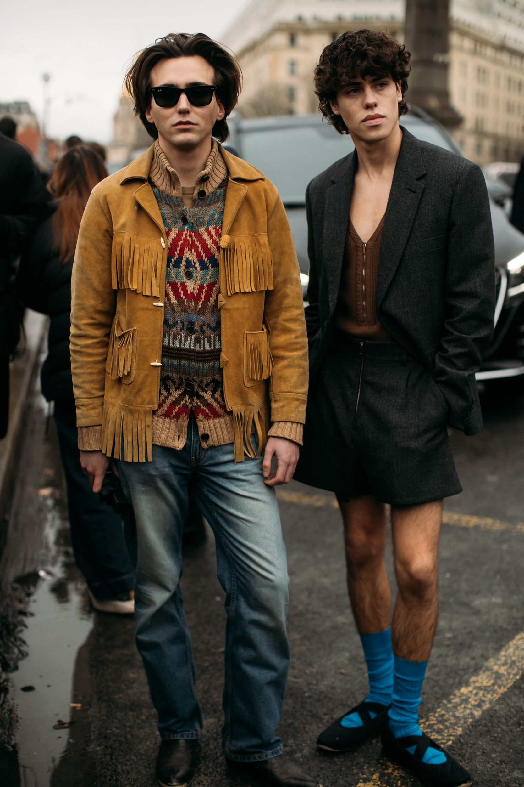 Paris Men's Street Style Fall 2025 Shows