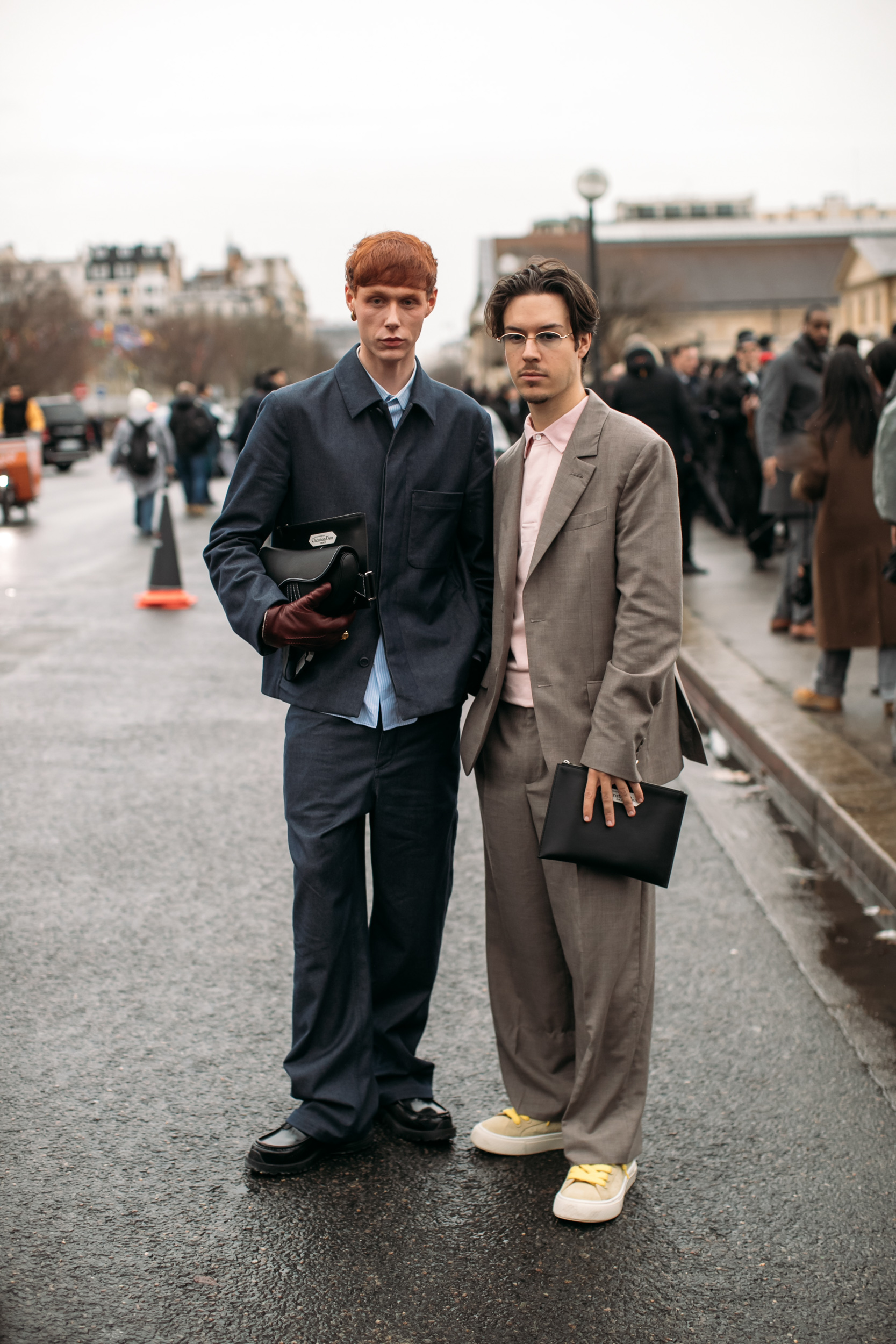 Paris Men's Street Style Fall 2025 Shows