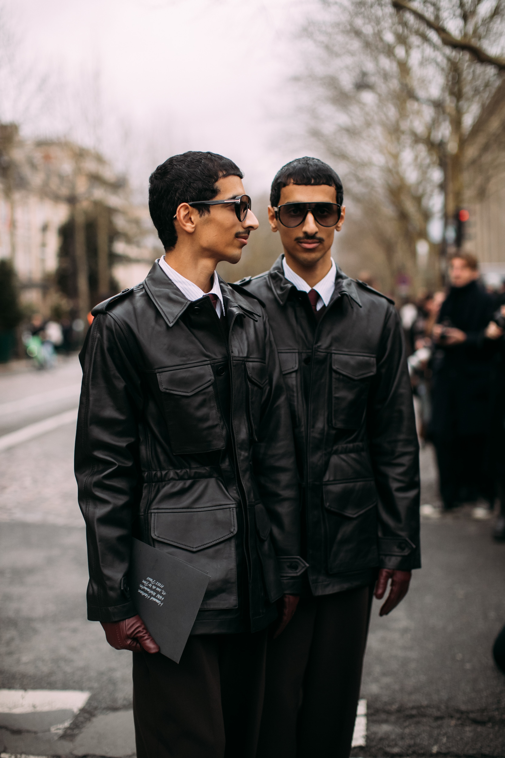 Paris Men's Street Style Fall 2025 Shows