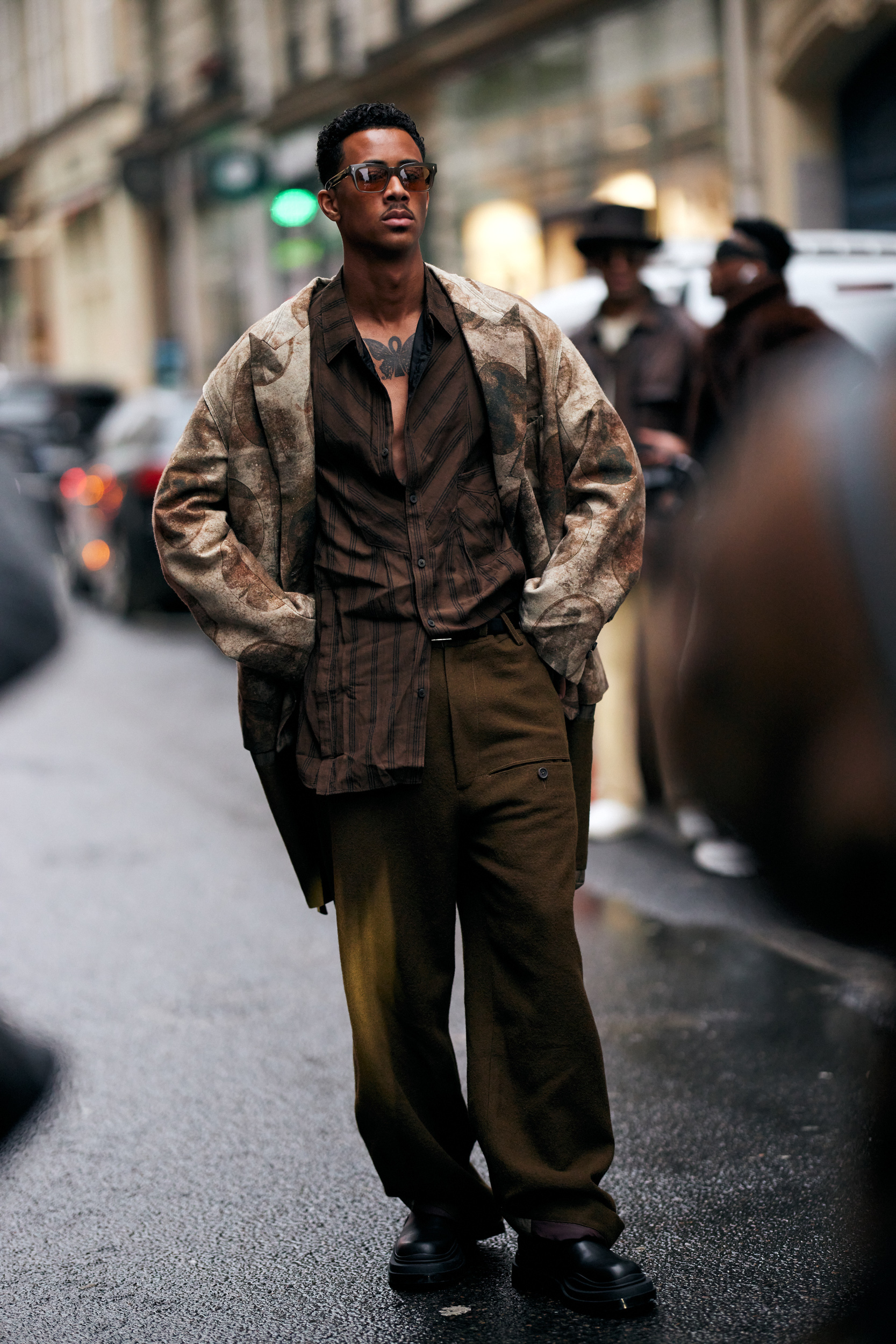 Paris Men's Street Style Fall 2025 Shows