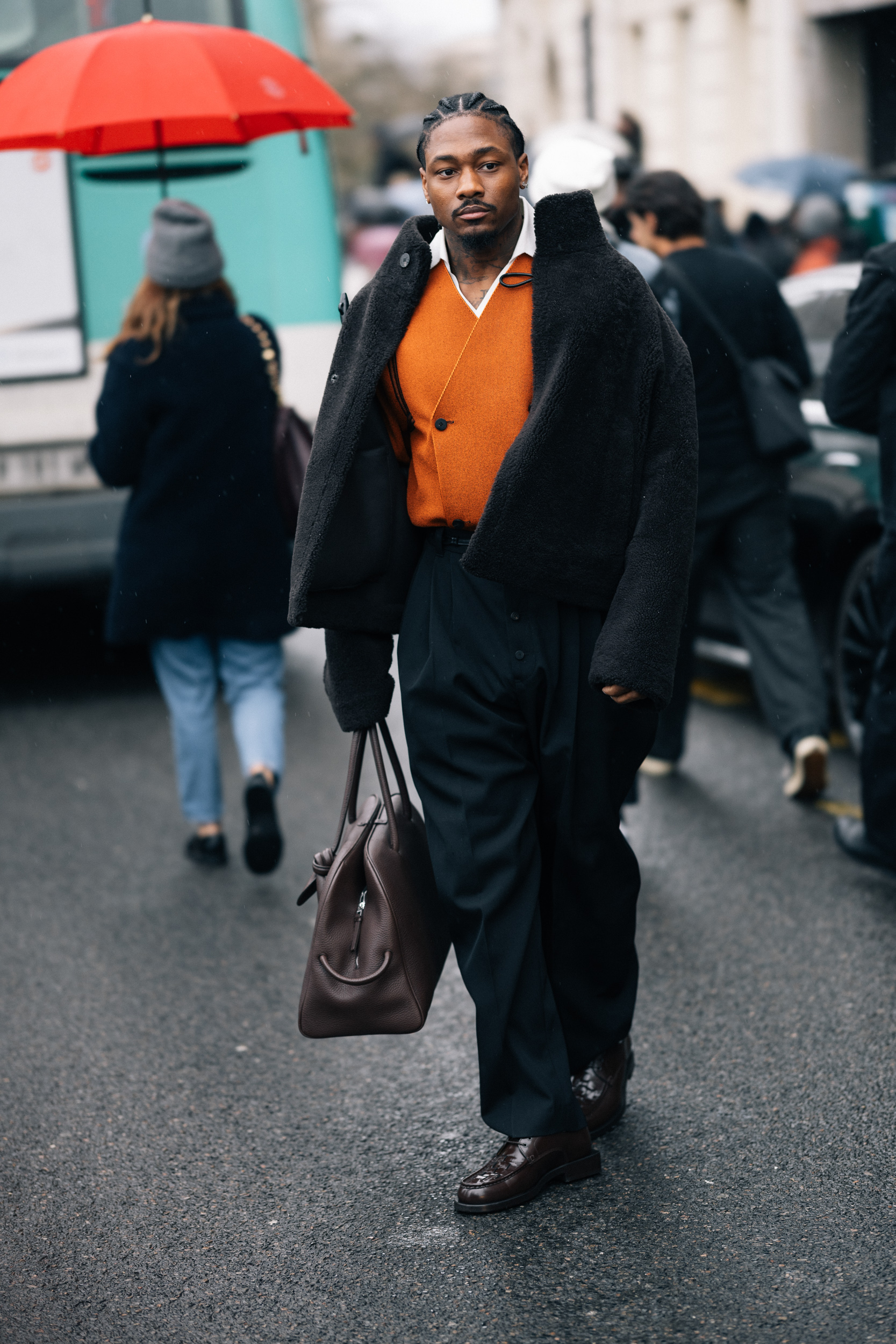 Paris Men's Street Style Fall 2025 Shows