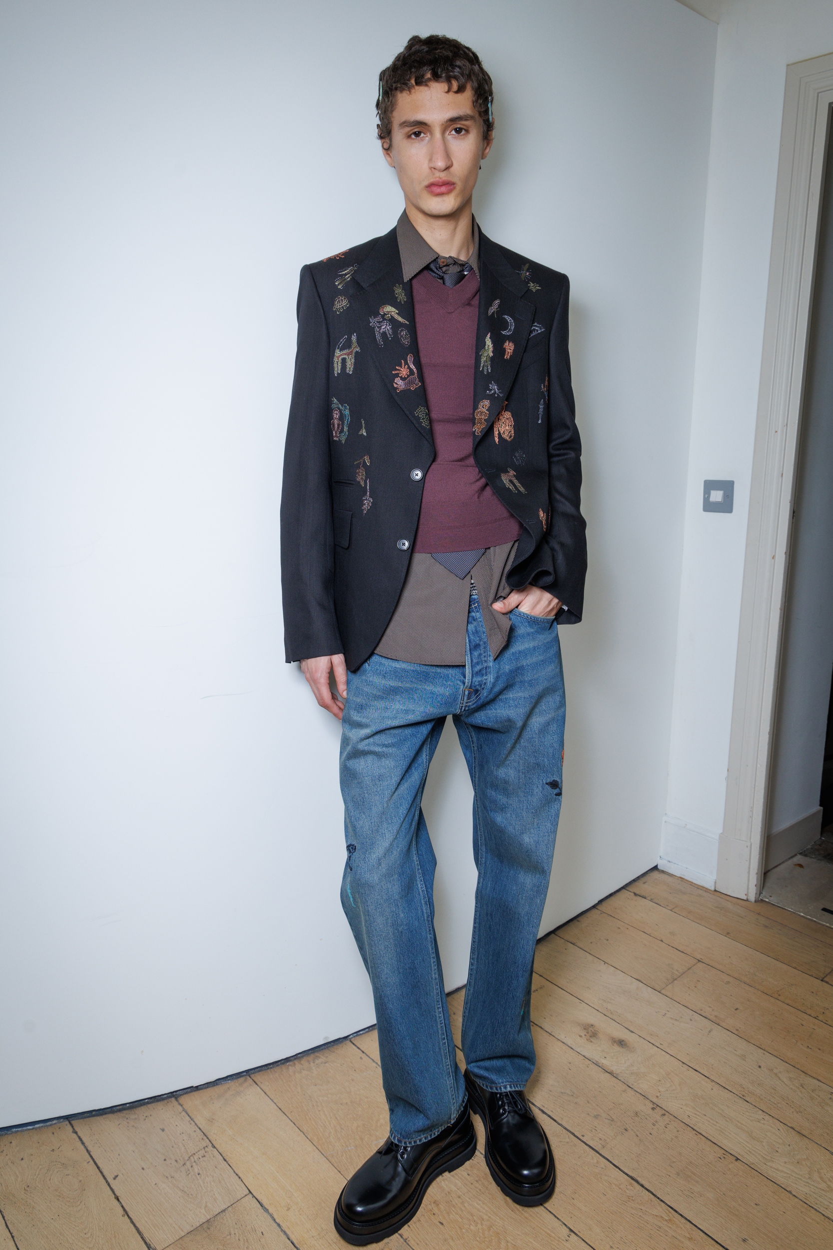 Paul Smith Fall 2025 Men’s Fashion Show Backstage