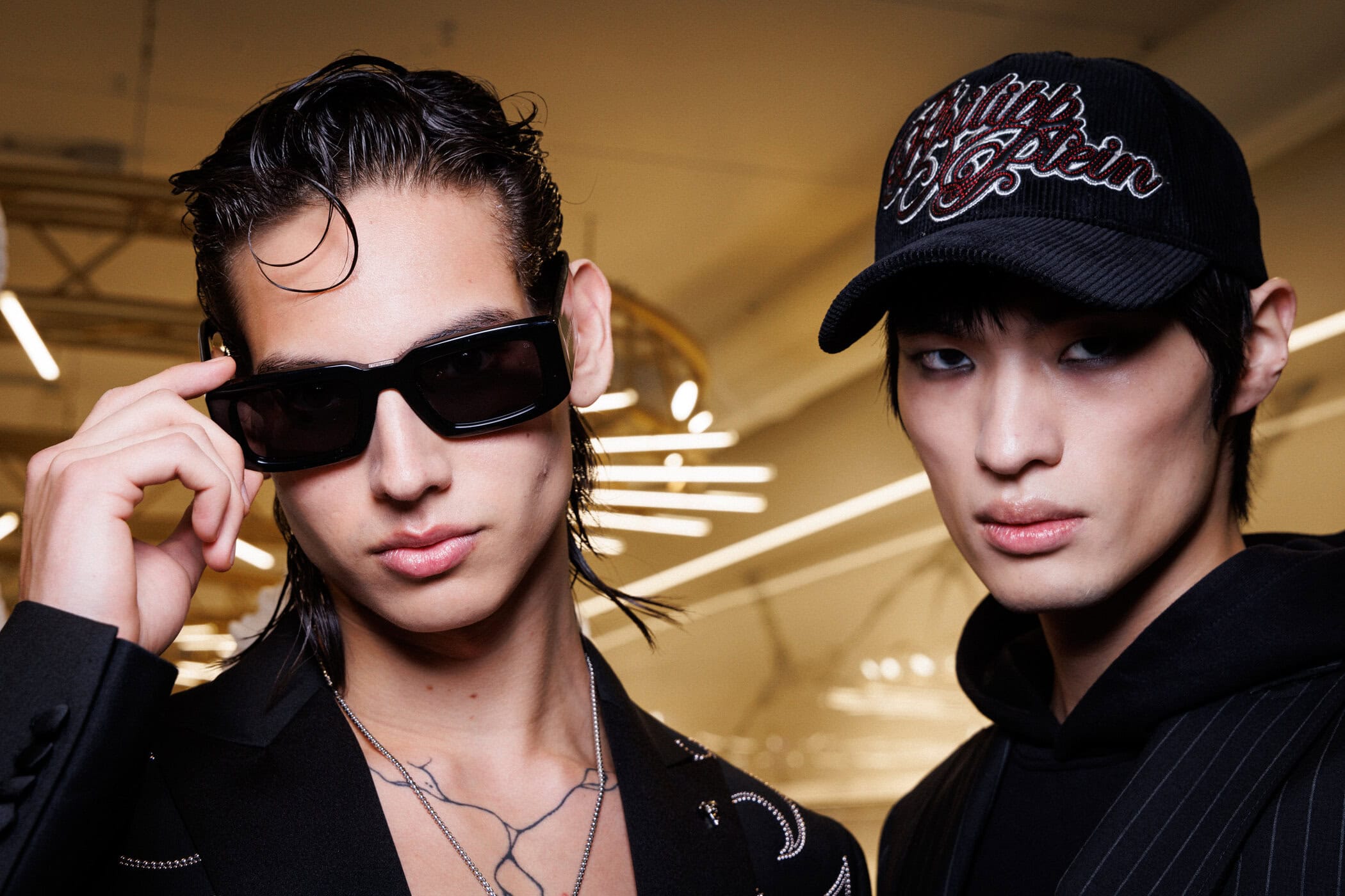 Philipp Plein Fall 2025 Men’s Fashion Show Backstage