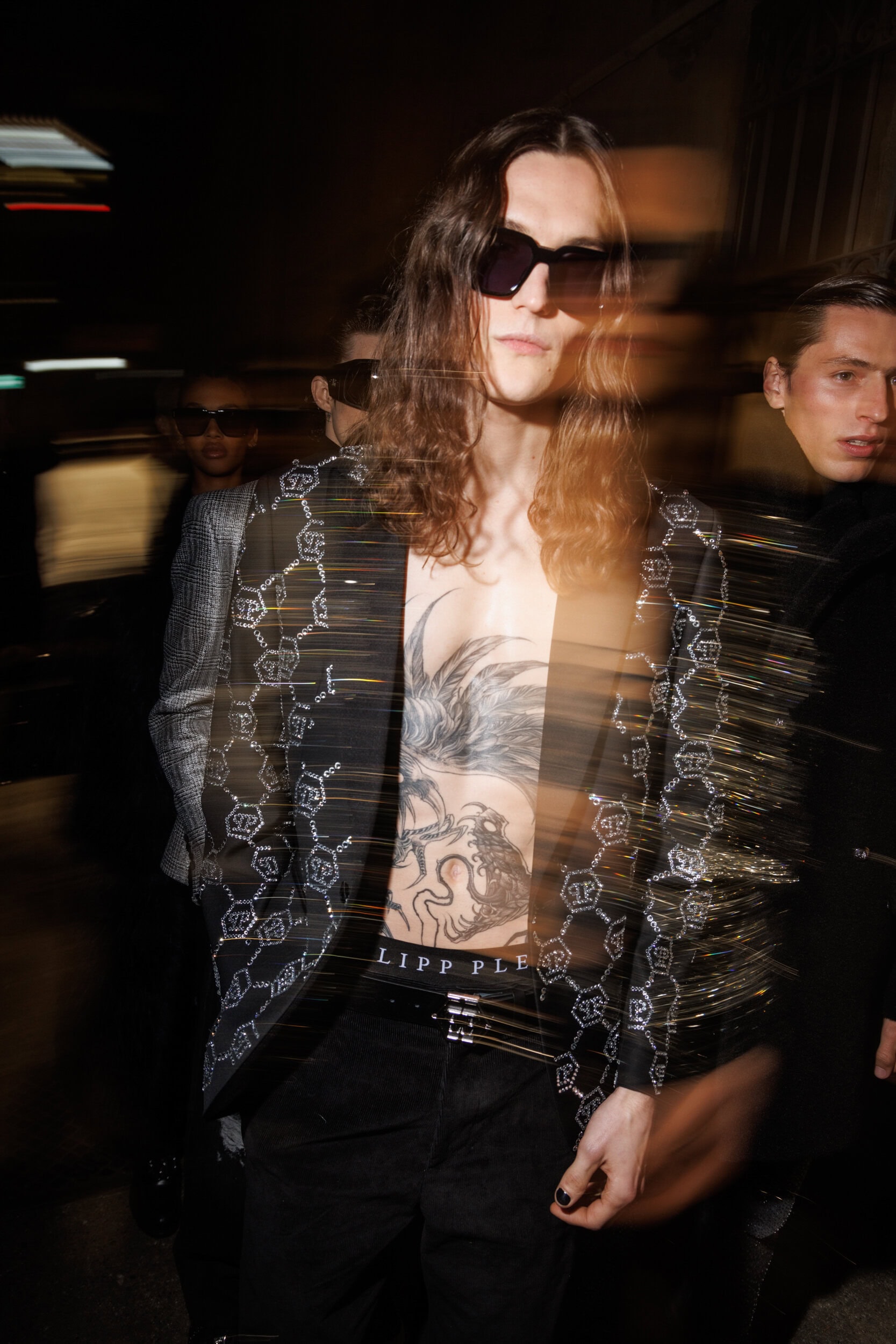 Philipp Plein Fall 2025 Men’s Fashion Show Backstage