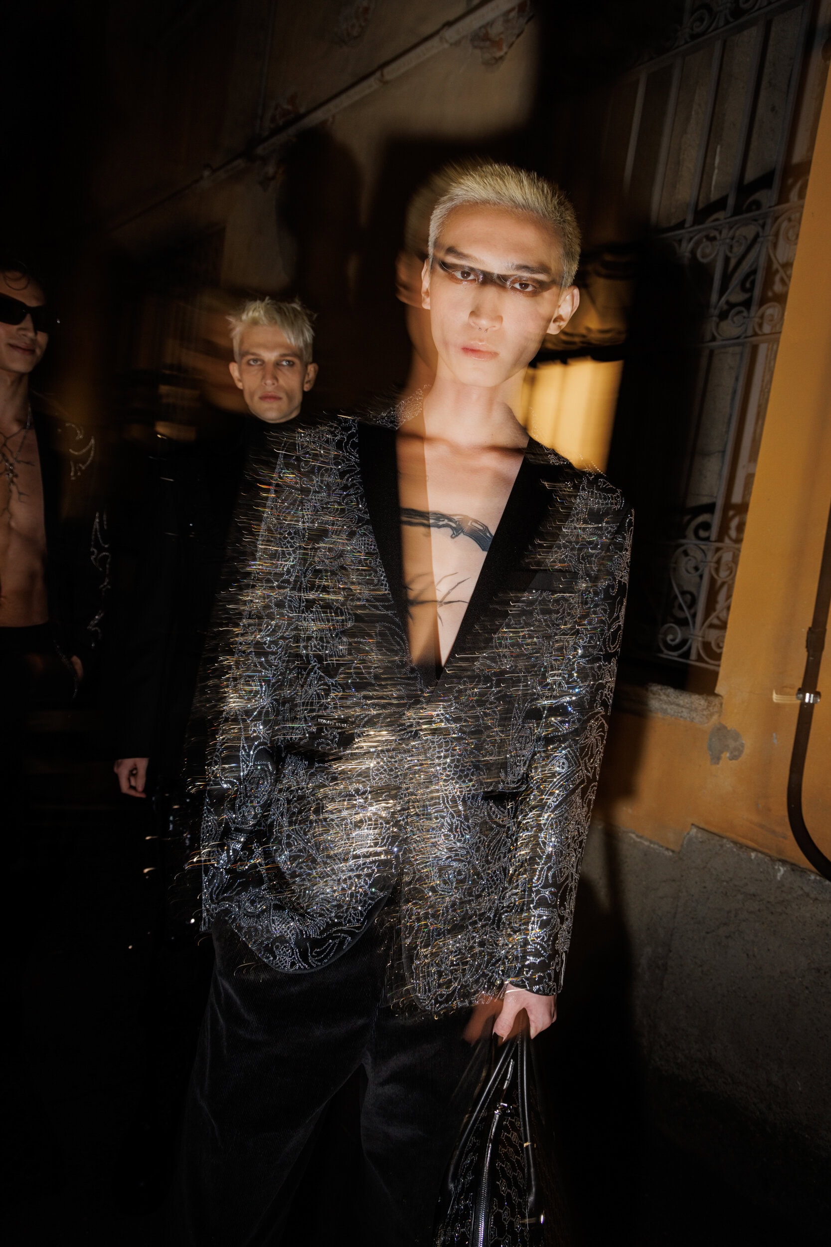 Philipp Plein Fall 2025 Men’s Fashion Show Backstage