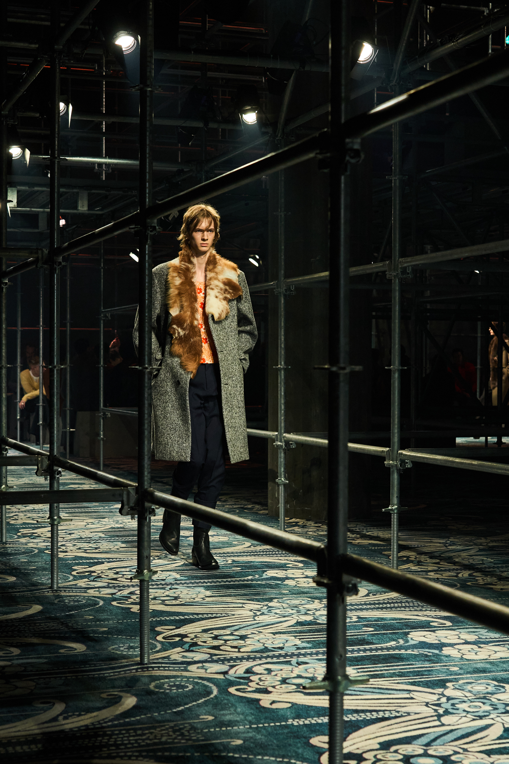 Prada Fall 2025 Men’s Fashion Show Atmosphere