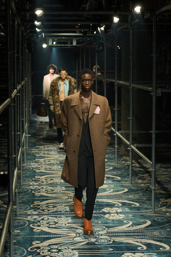 Prada Fall 2025 Men’s Fashion Show Atmosphere