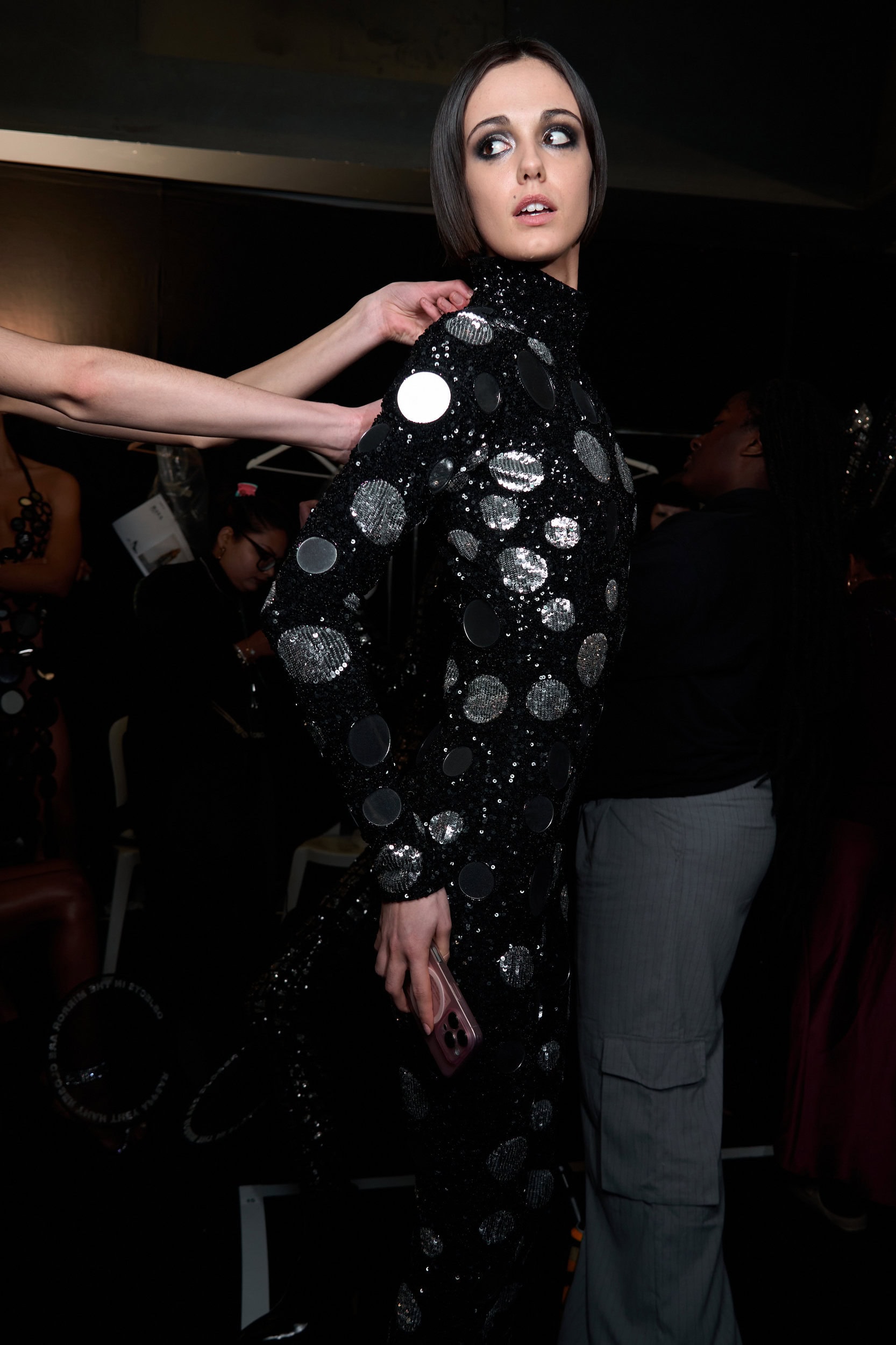 Rahul Mishra Spring 2025 Couture Fashion Show Backstage