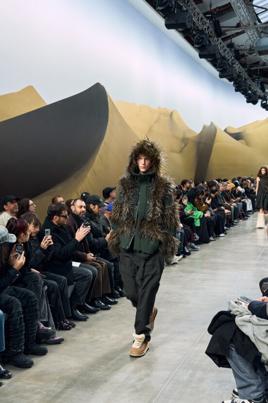 Sacai Fall 2025 Men’s Fashion Show Atmosphere