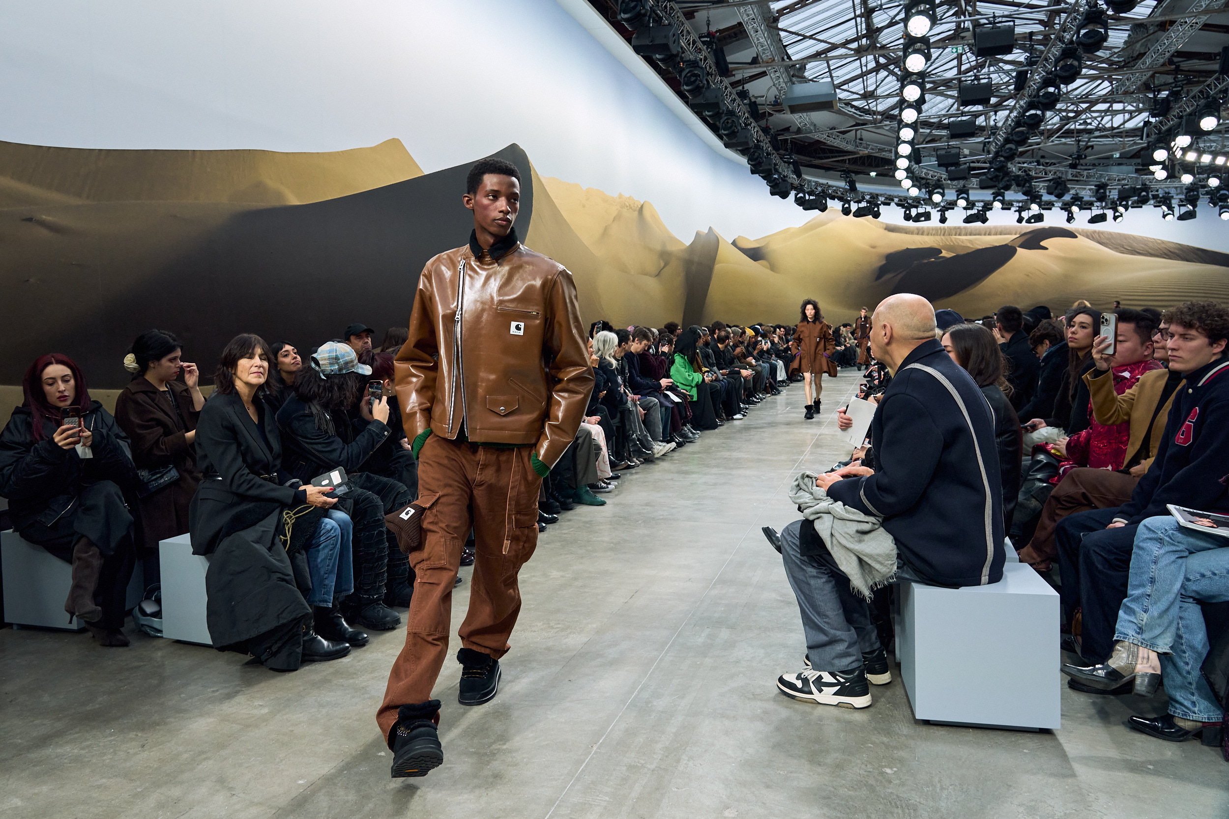 Sacai Fall 2025 Men’s Fashion Show Atmosphere