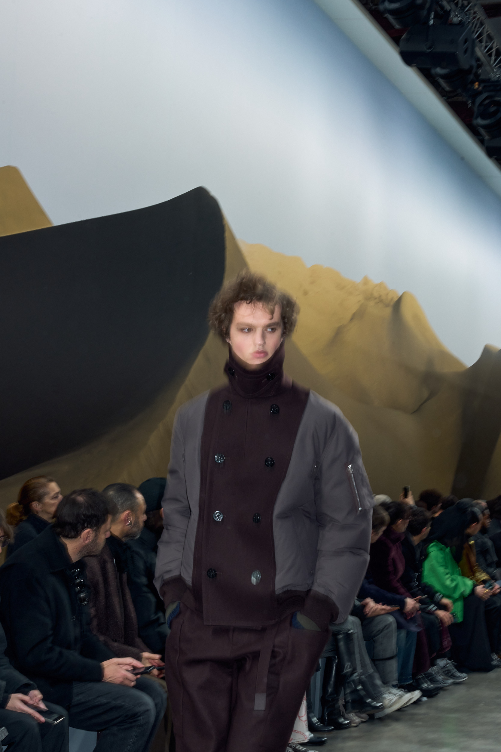 Sacai Fall 2025 Men’s Fashion Show Atmosphere