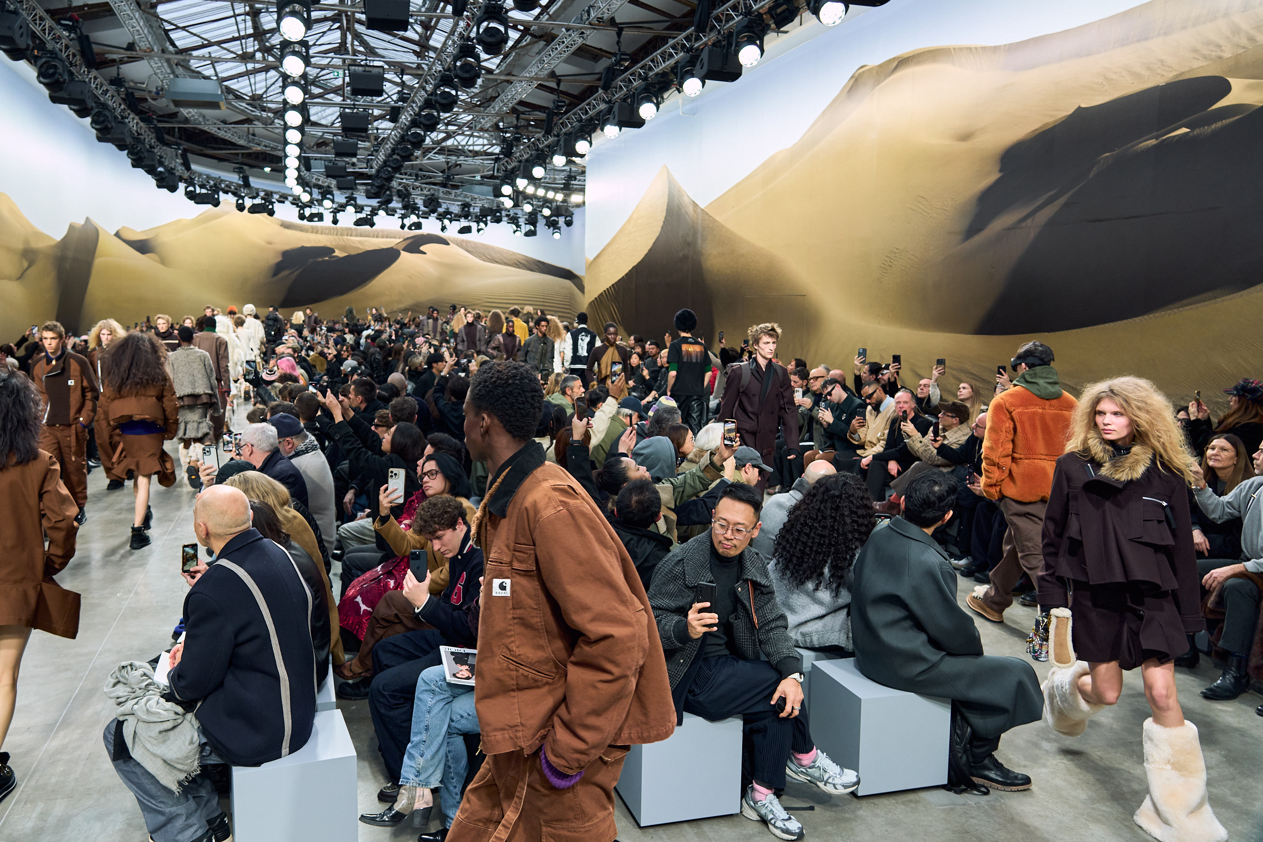 Sacai Fall 2025 Men’s Fashion Show Atmosphere