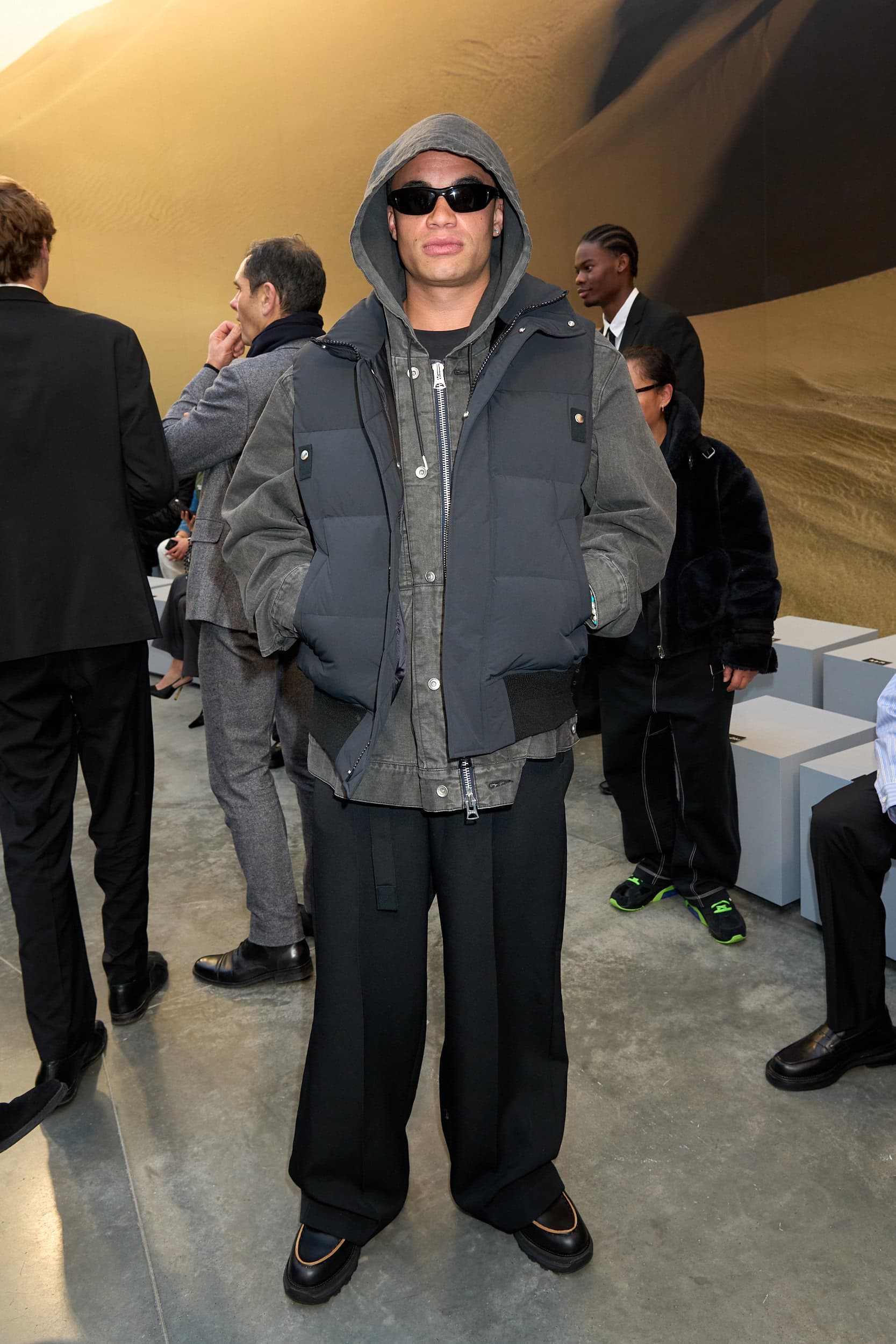 Sacai Fall 2025 Men’s Fashion Show Front Row