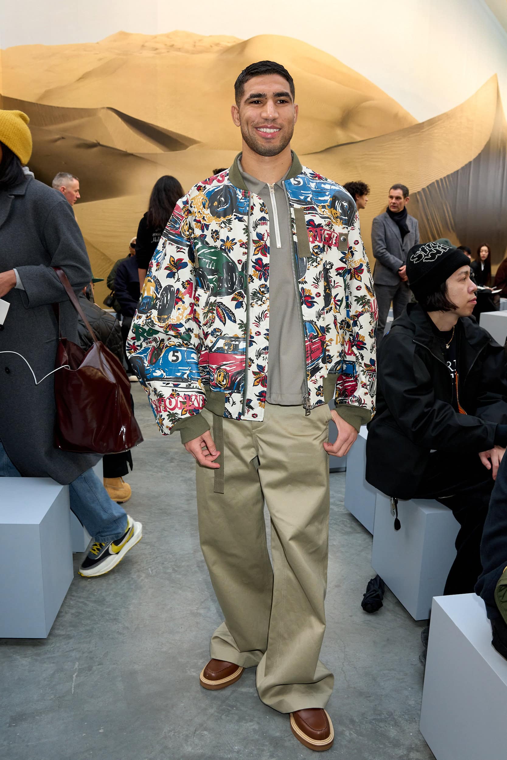 Sacai Fall 2025 Men’s Fashion Show Front Row