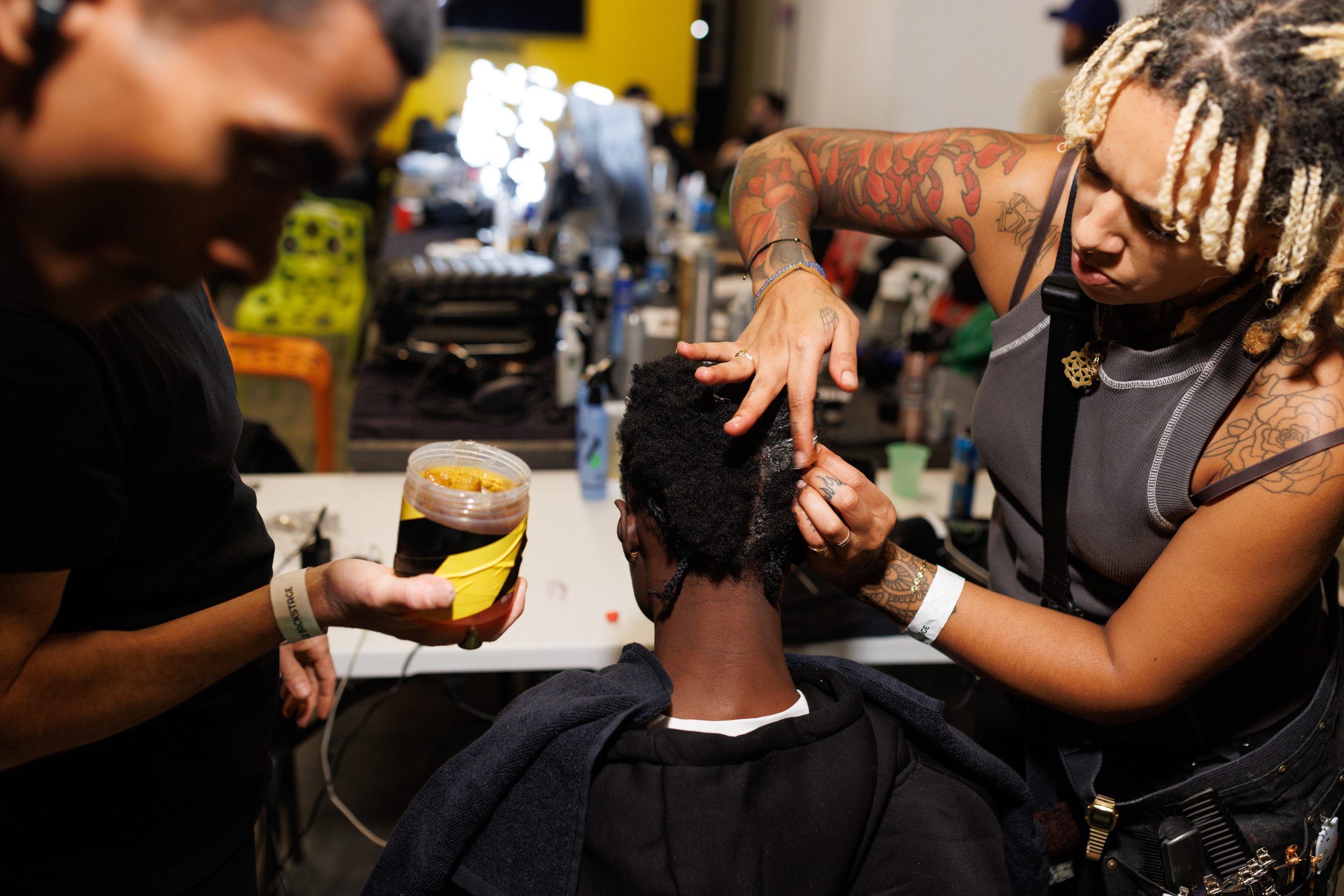 Saul Nash Fall 2025 Men’s Fashion Show Backstage