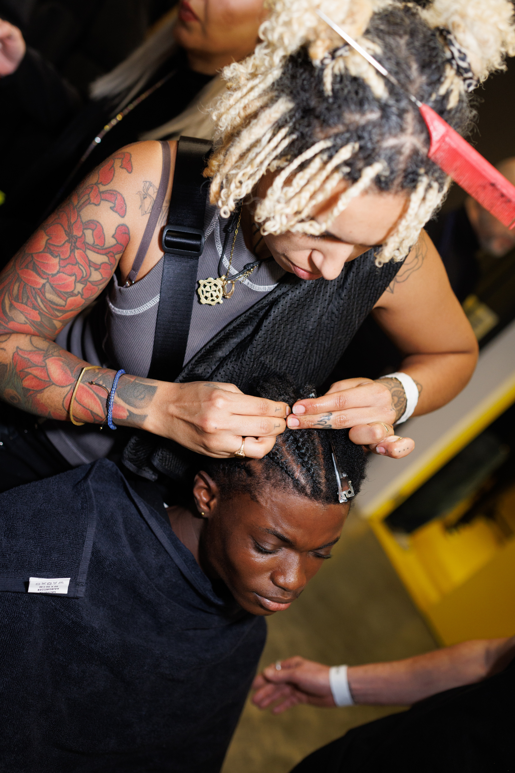 Saul Nash Fall 2025 Men’s Fashion Show Backstage