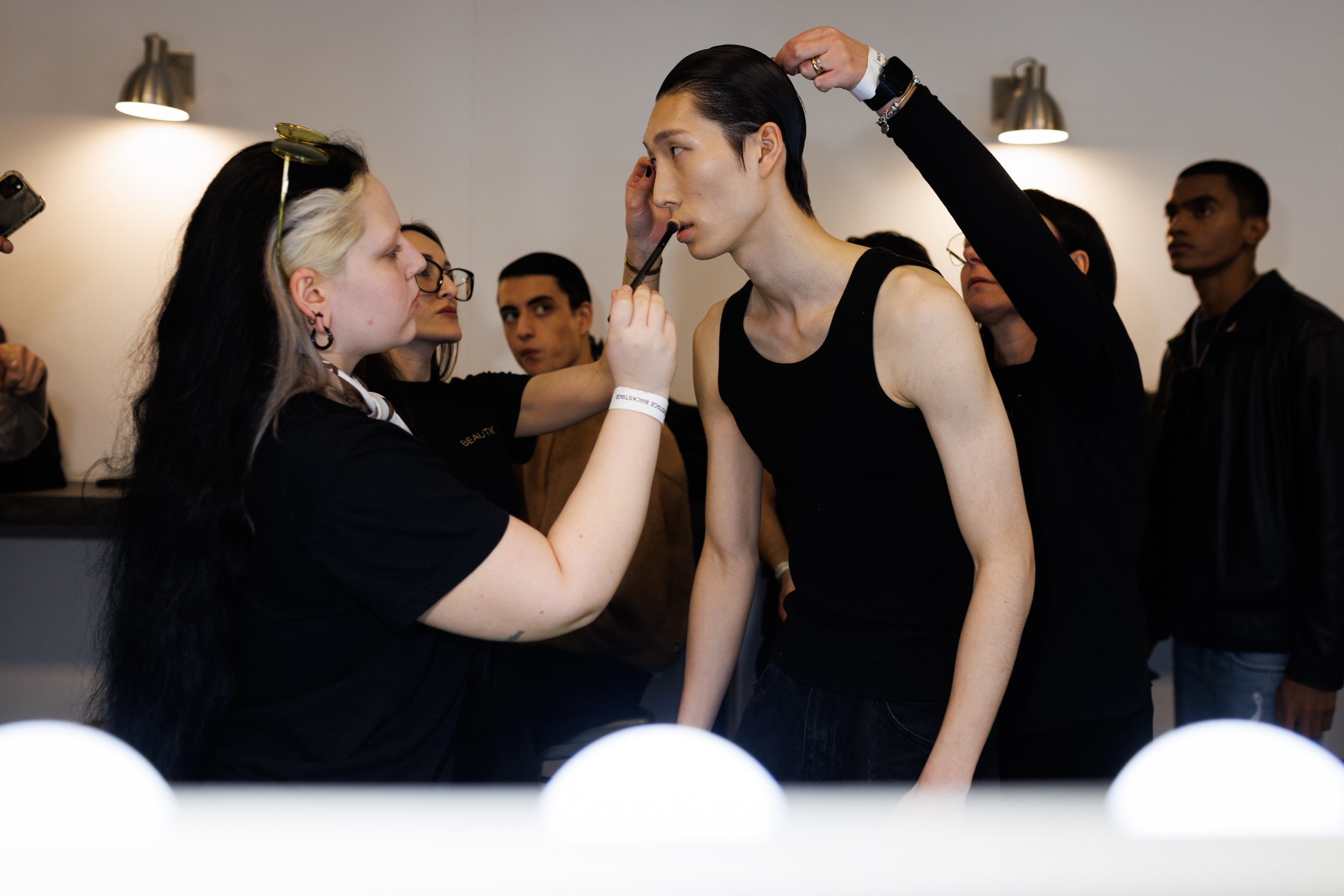 Saul Nash Fall 2025 Men’s Fashion Show Backstage