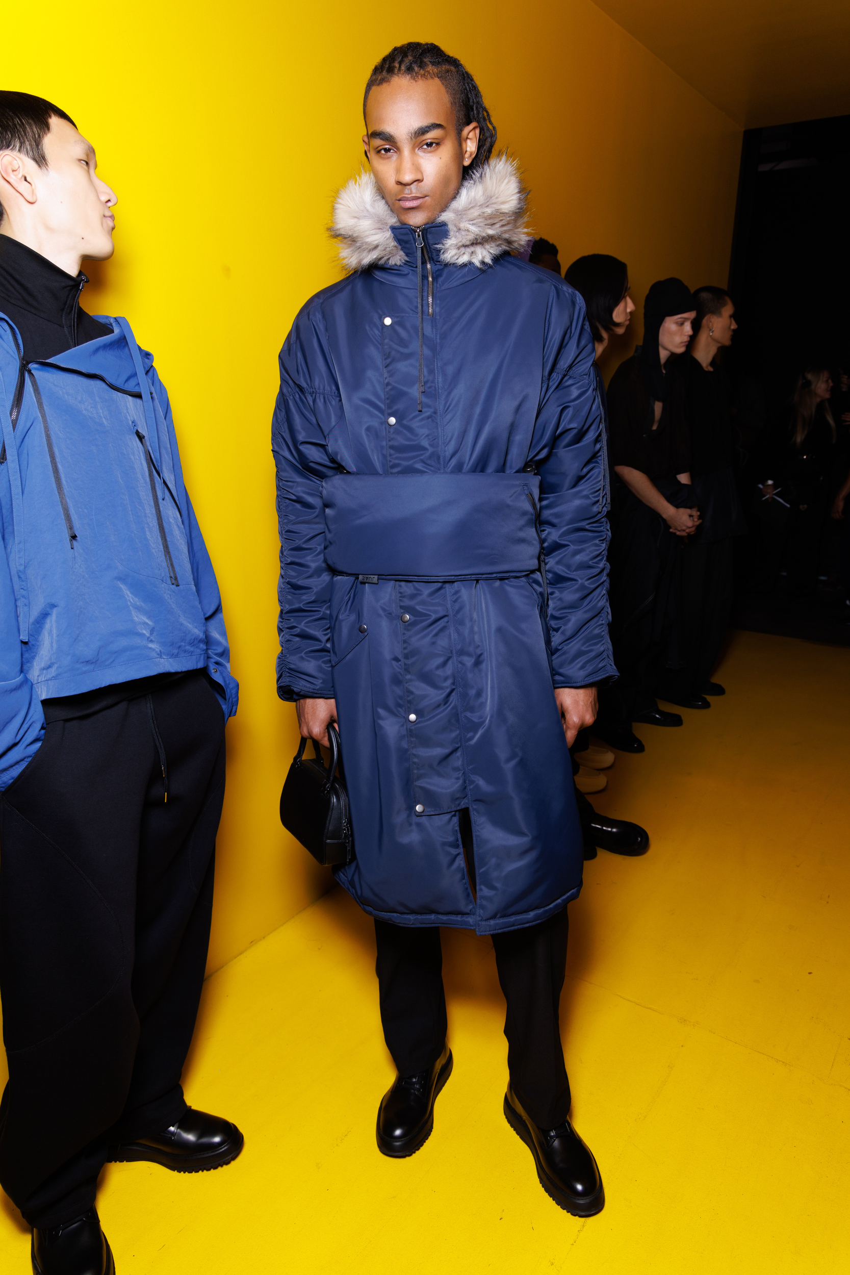 Saul Nash Fall 2025 Men’s Fashion Show Backstage