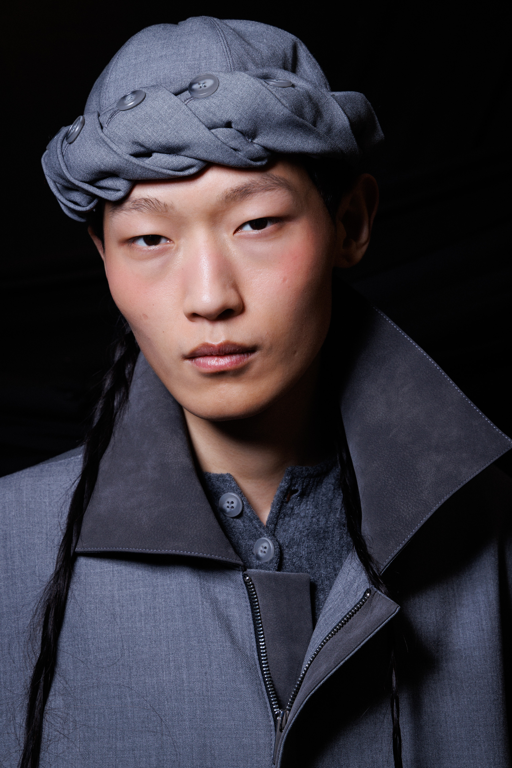 Sean Suen Fall 2025 Men’s Fashion Show Backstage