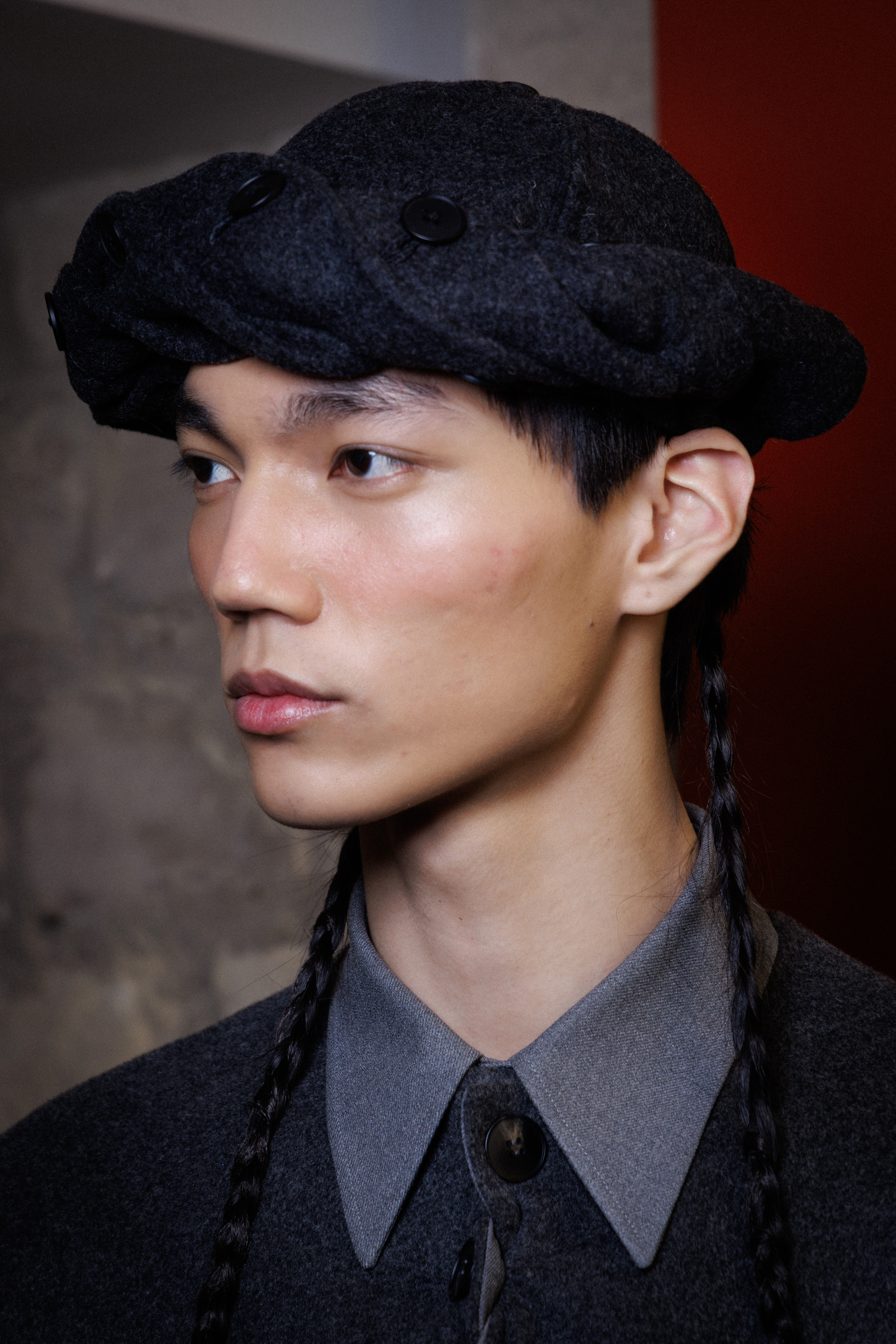 Sean Suen Fall 2025 Men’s Fashion Show Backstage