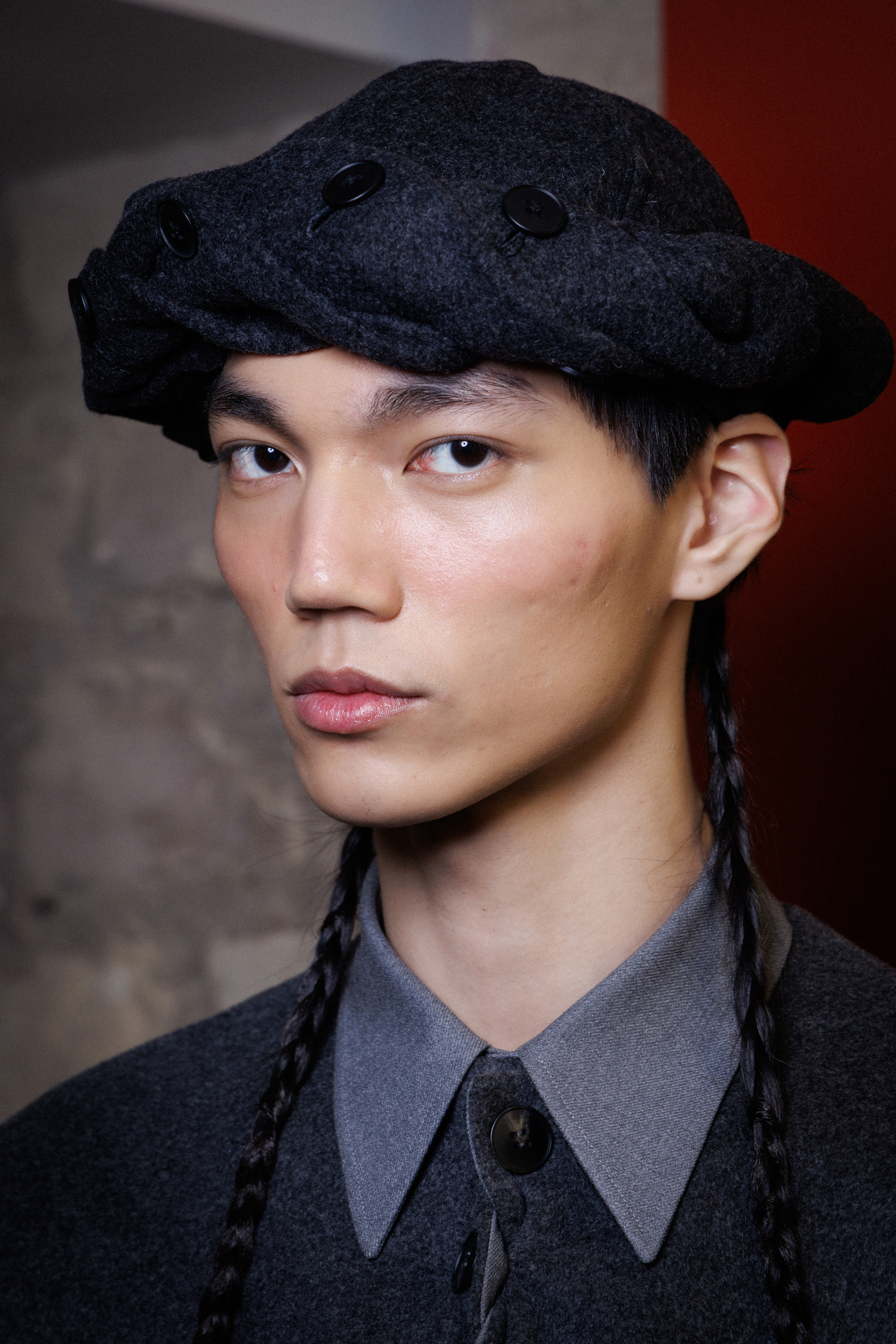 Sean Suen Fall 2025 Men’s Fashion Show Backstage