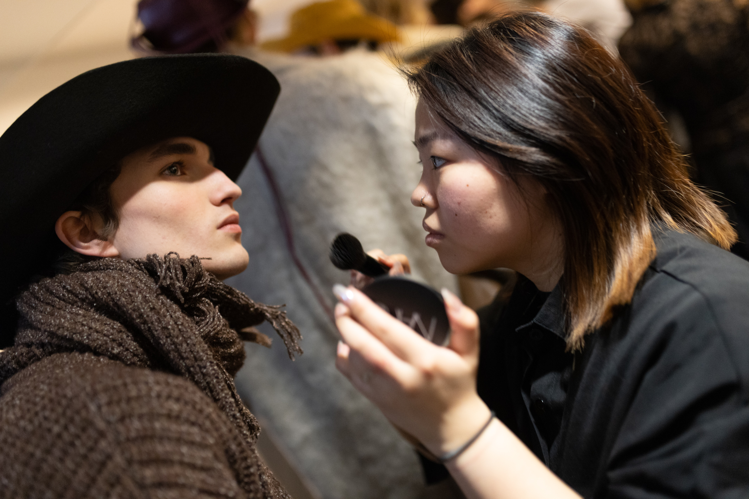 Sean Suen Fall 2025 Men’s Fashion Show Backstage