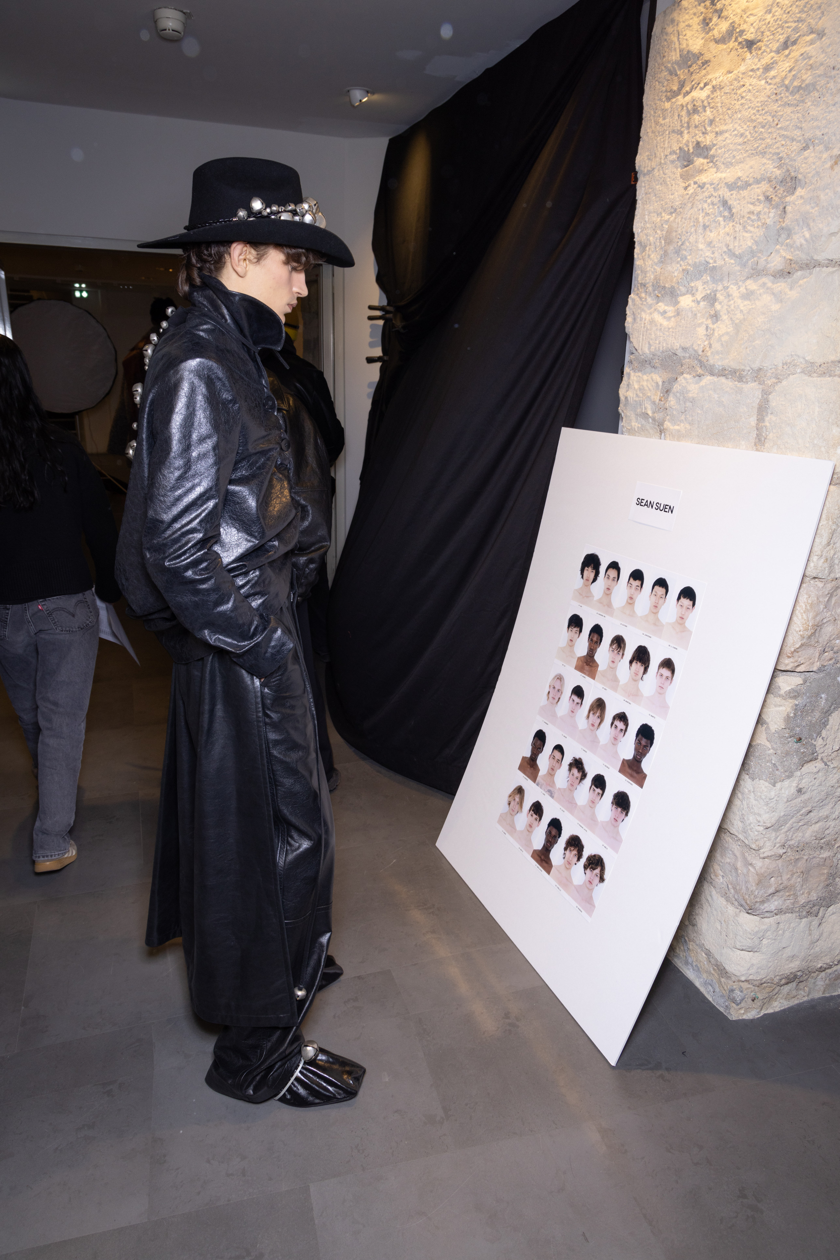 Sean Suen Fall 2025 Men’s Fashion Show Backstage