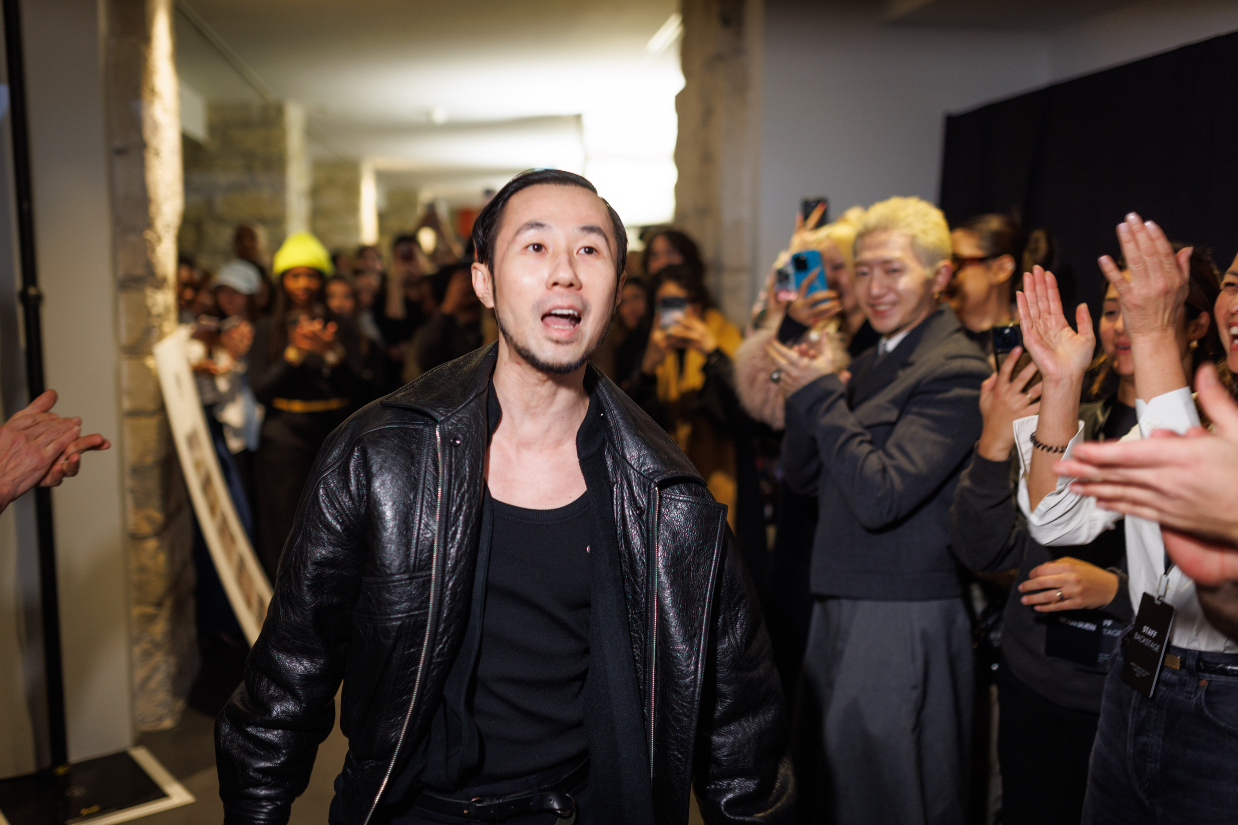 Sean Suen Fall 2025 Men’s Fashion Show Backstage