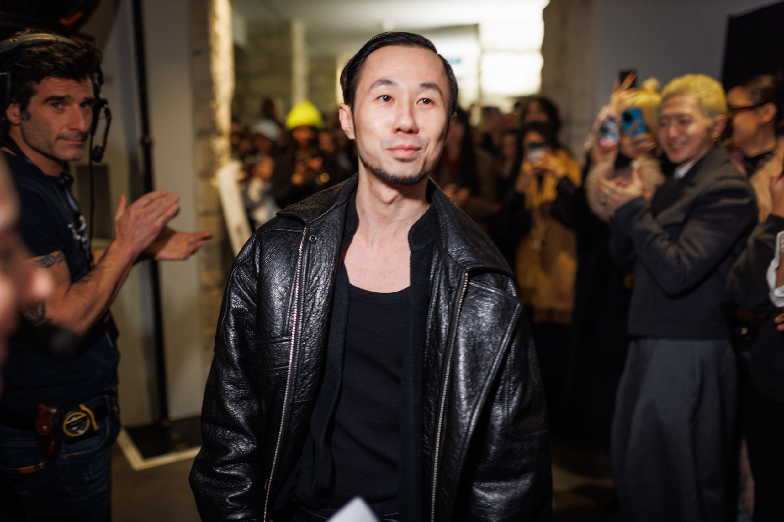 Sean Suen Fall 2025 Men’s Fashion Show Backstage