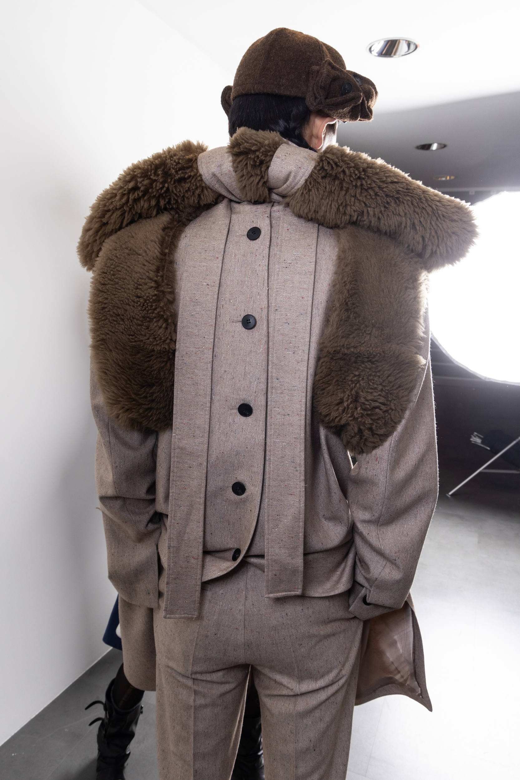 Sean Suen Fall 2025 Men’s Fashion Show Backstage