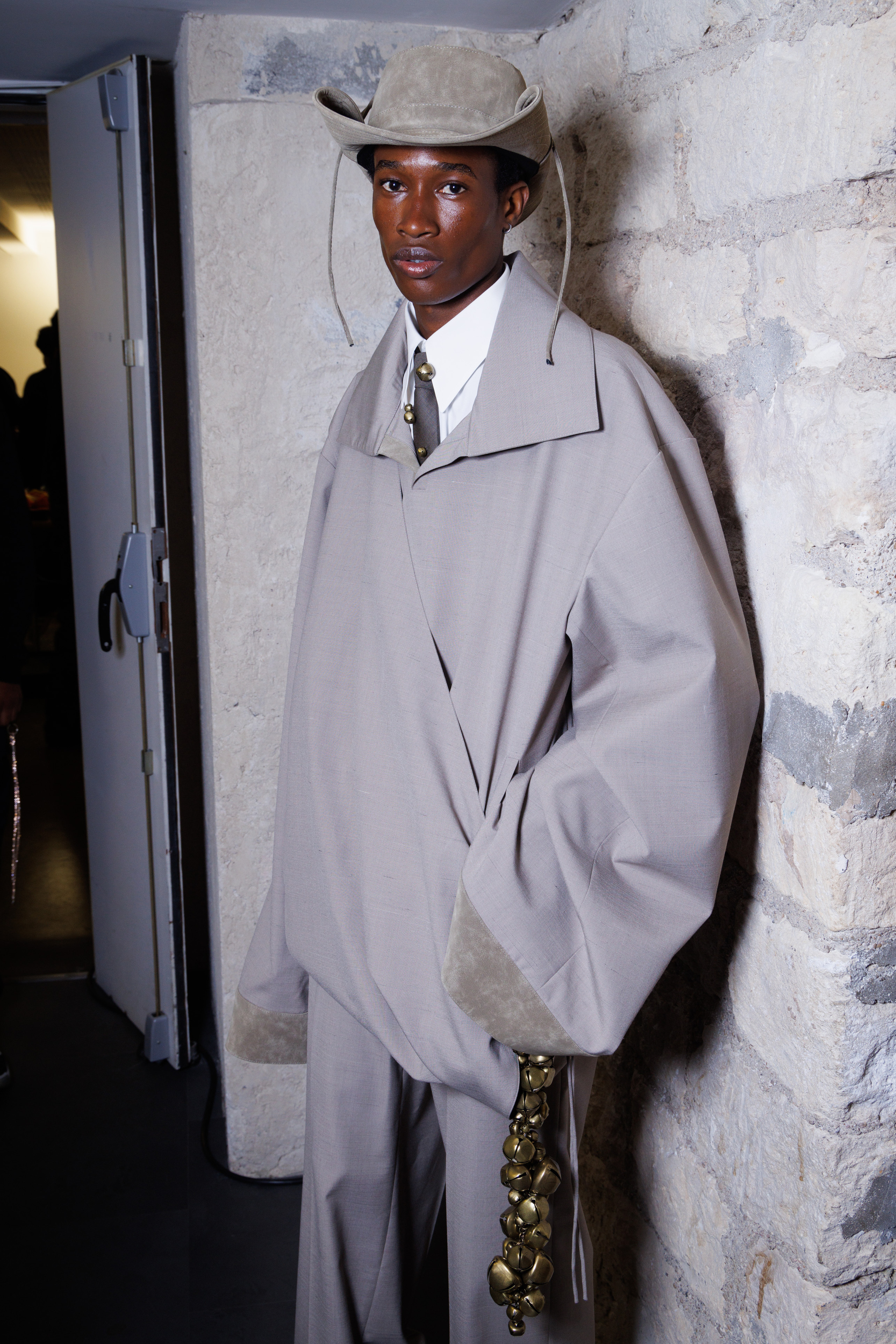 Sean Suen Fall 2025 Men’s Fashion Show Backstage