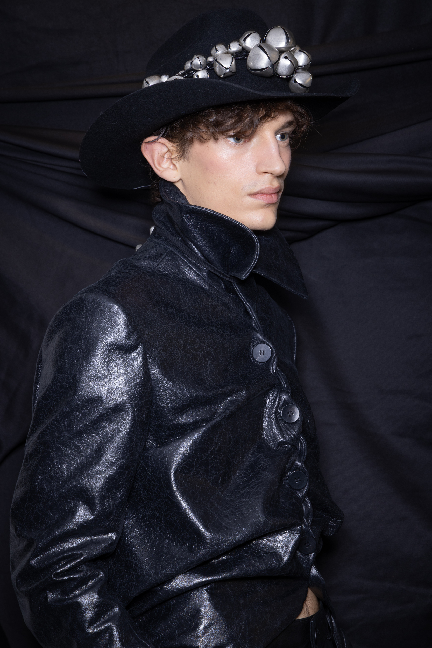 Sean Suen Fall 2025 Men’s Fashion Show Backstage