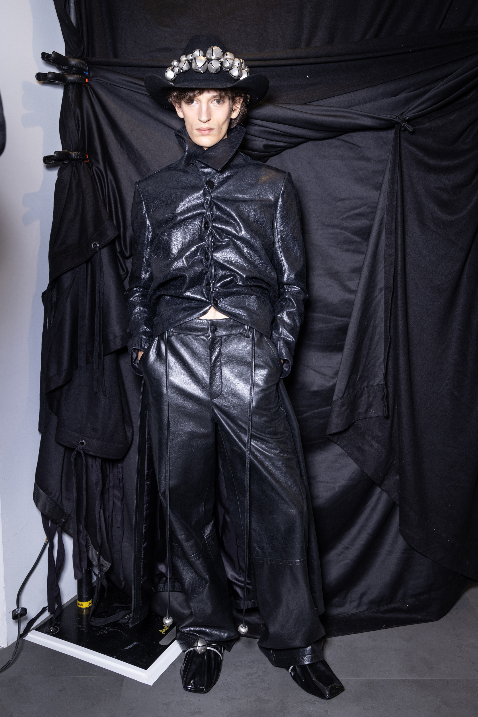 Sean Suen Fall 2025 Men’s Fashion Show Backstage