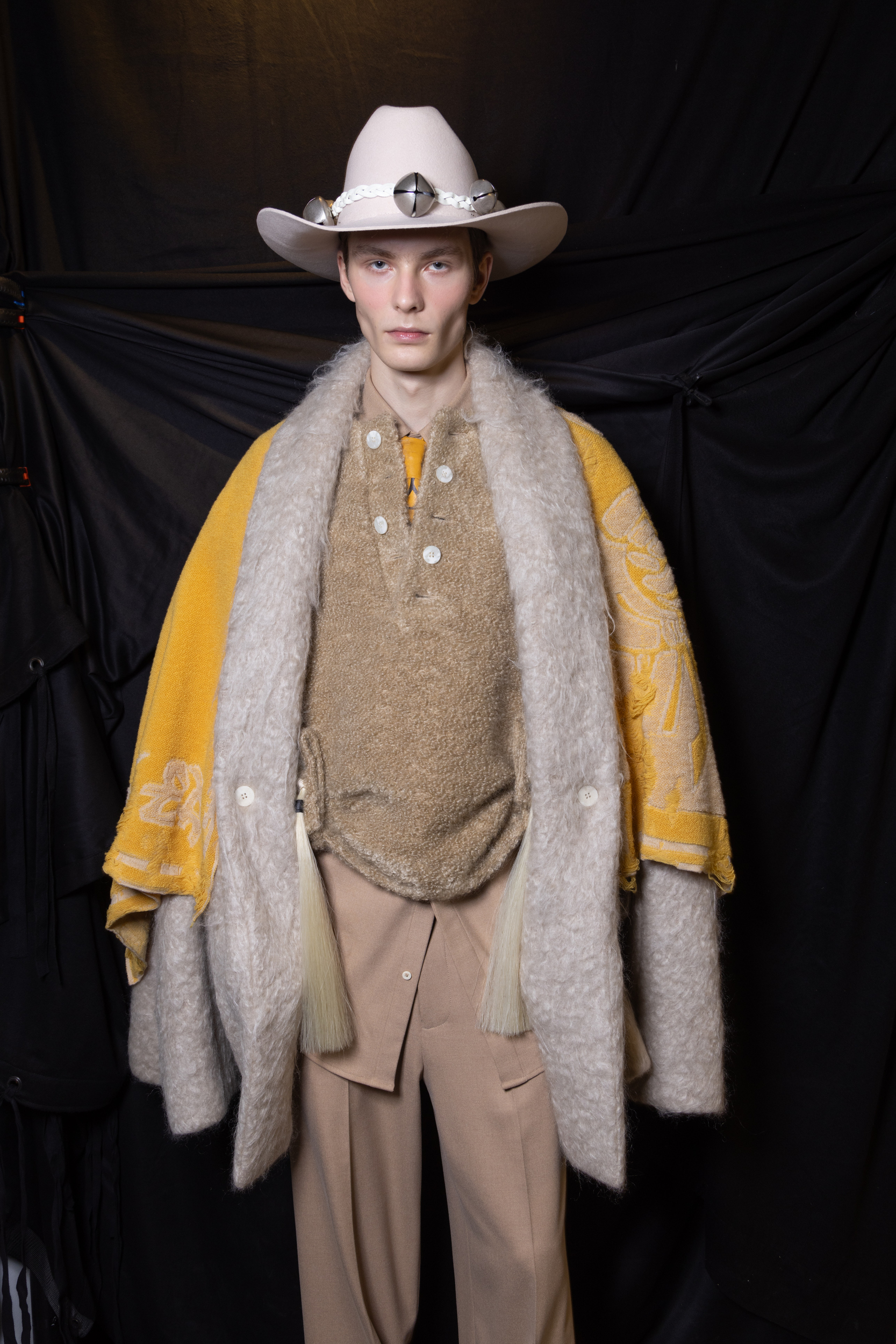 Sean Suen Fall 2025 Men’s Fashion Show Backstage