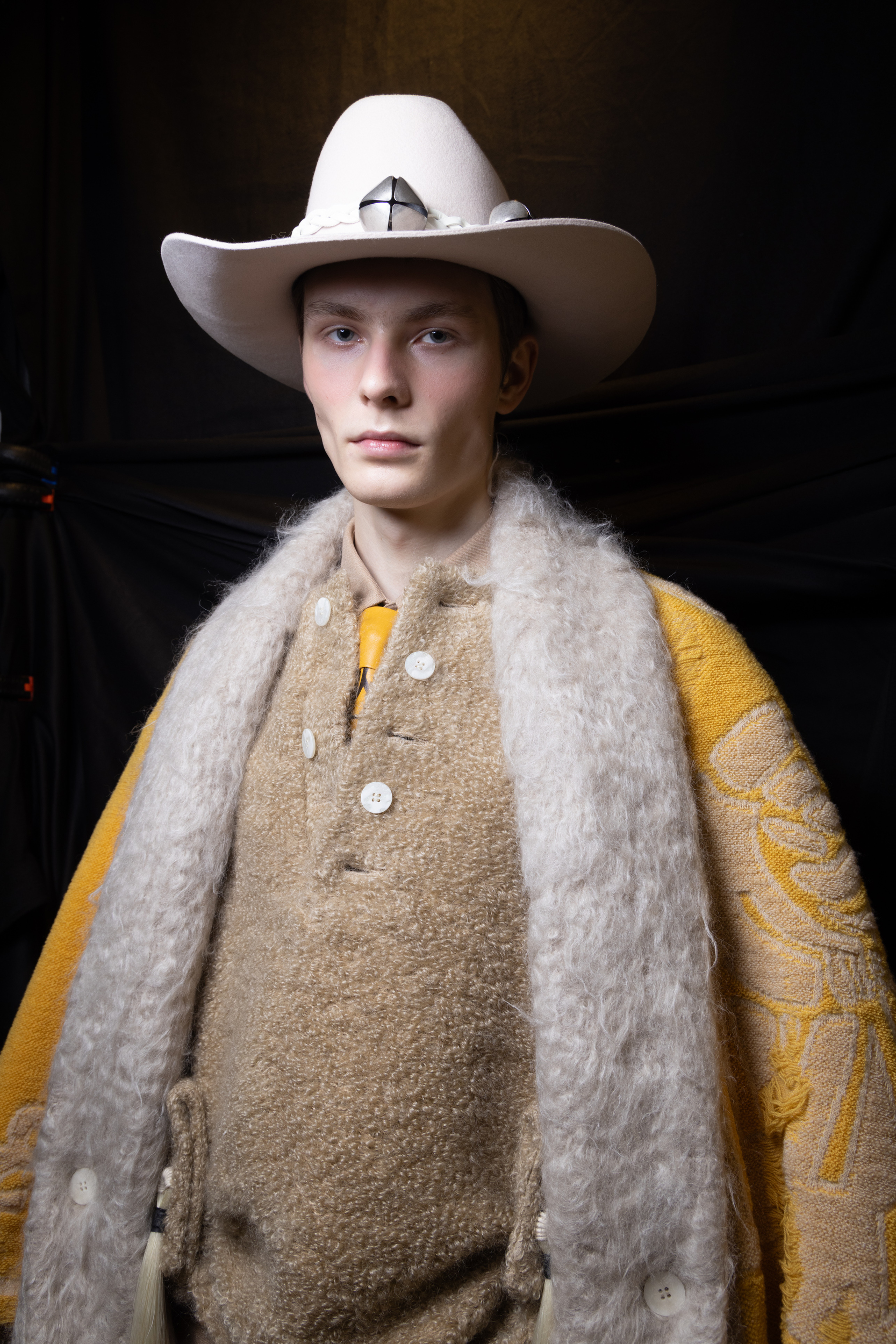 Sean Suen Fall 2025 Men’s Fashion Show Backstage