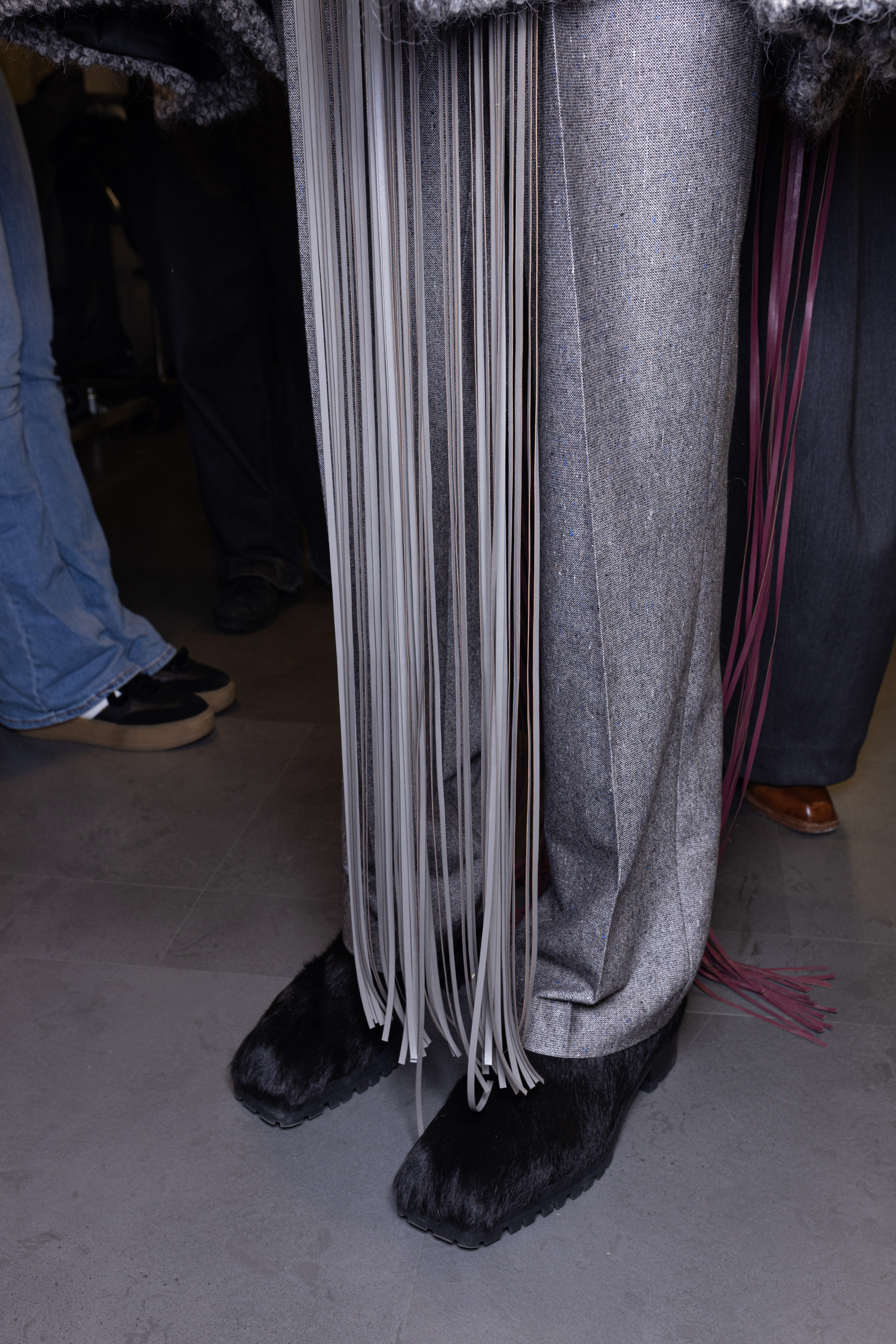 Sean Suen Fall 2025 Men’s Fashion Show Backstage