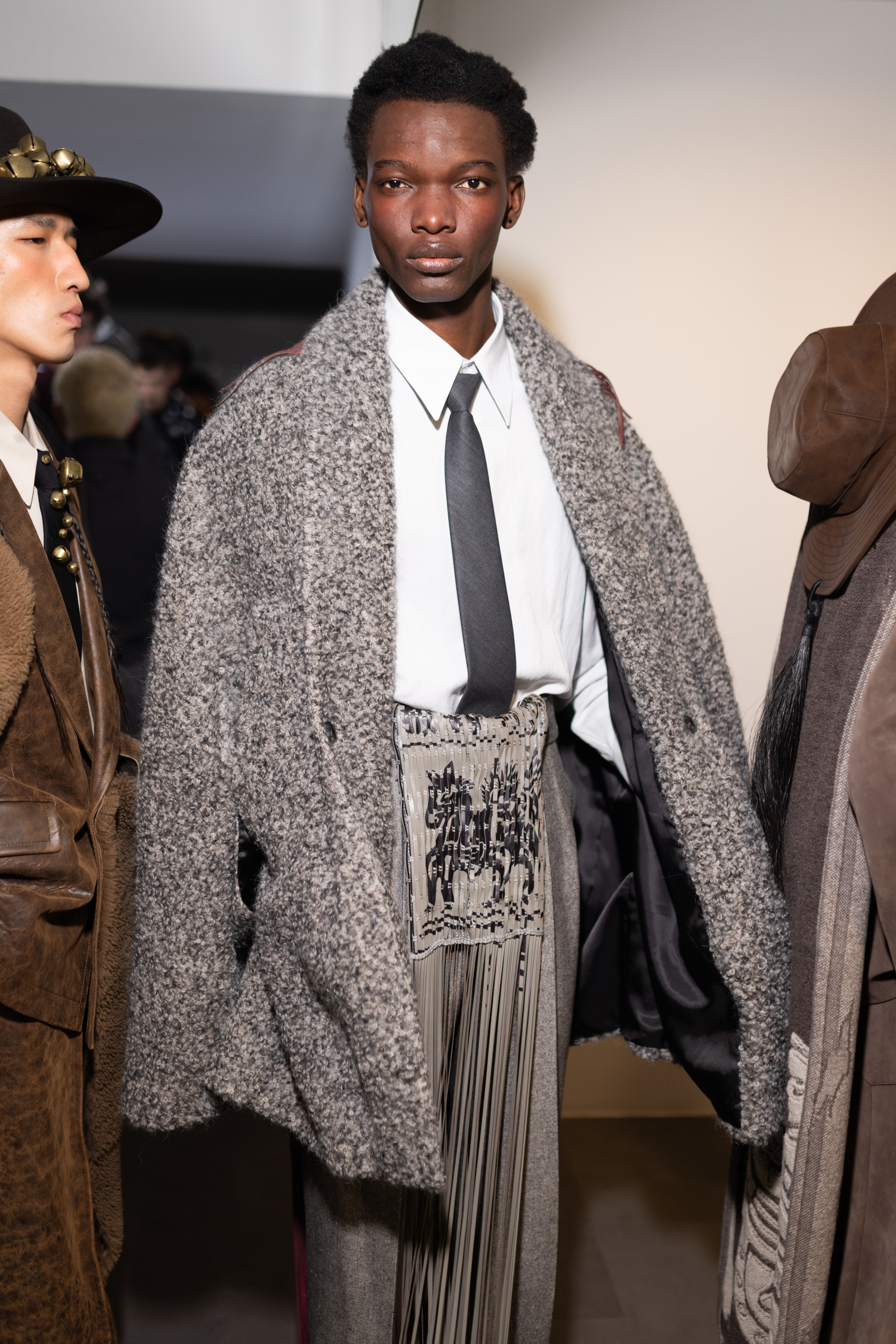 Sean Suen Fall 2025 Men’s Fashion Show Backstage