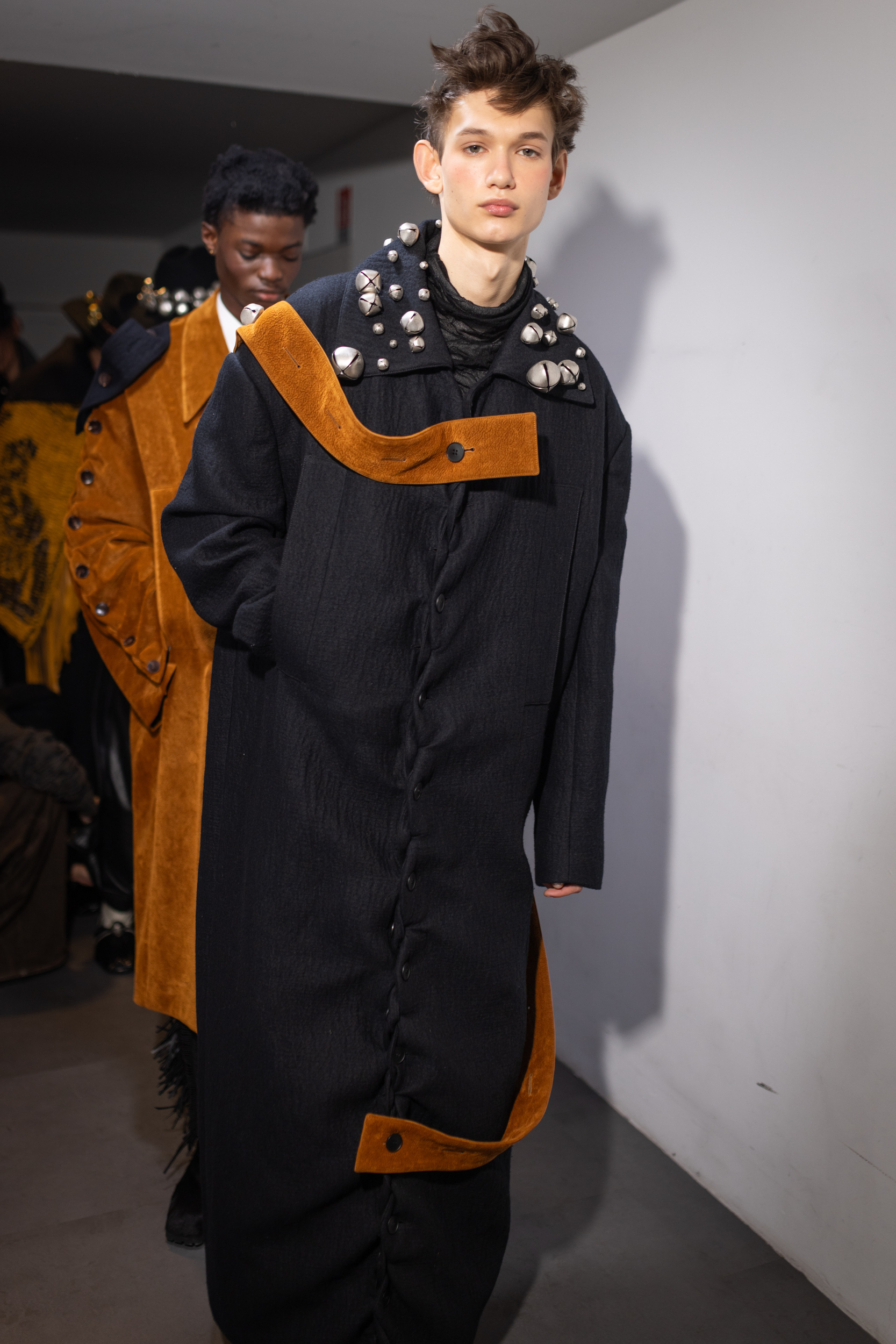 Sean Suen Fall 2025 Men’s Fashion Show Backstage